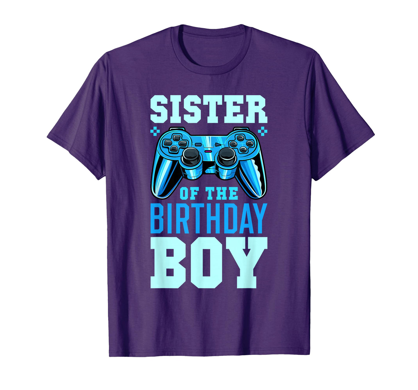 Sister of the Birthday Boy Matching Video Gamer Birthday T-Shirt