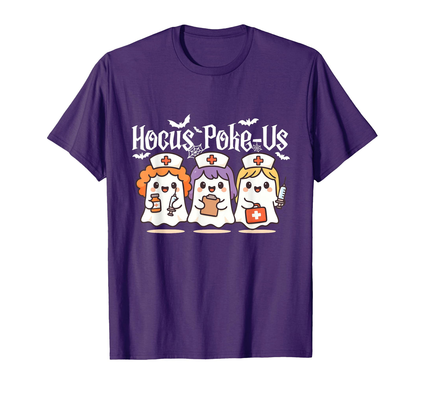 Hocus Poke-Us - Spooky Halloween Nurse Costume T-Shirt