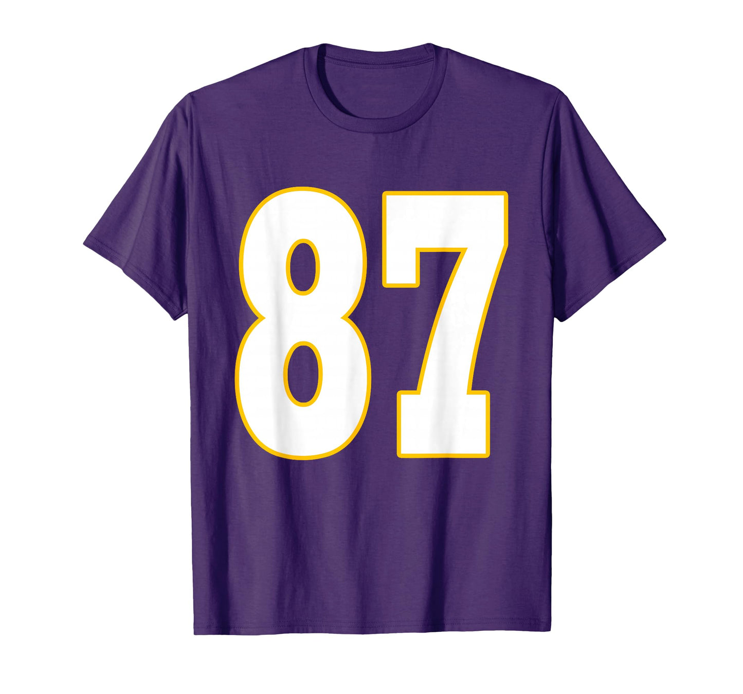 87 Birthday Football American Boys Kids T-Shirt