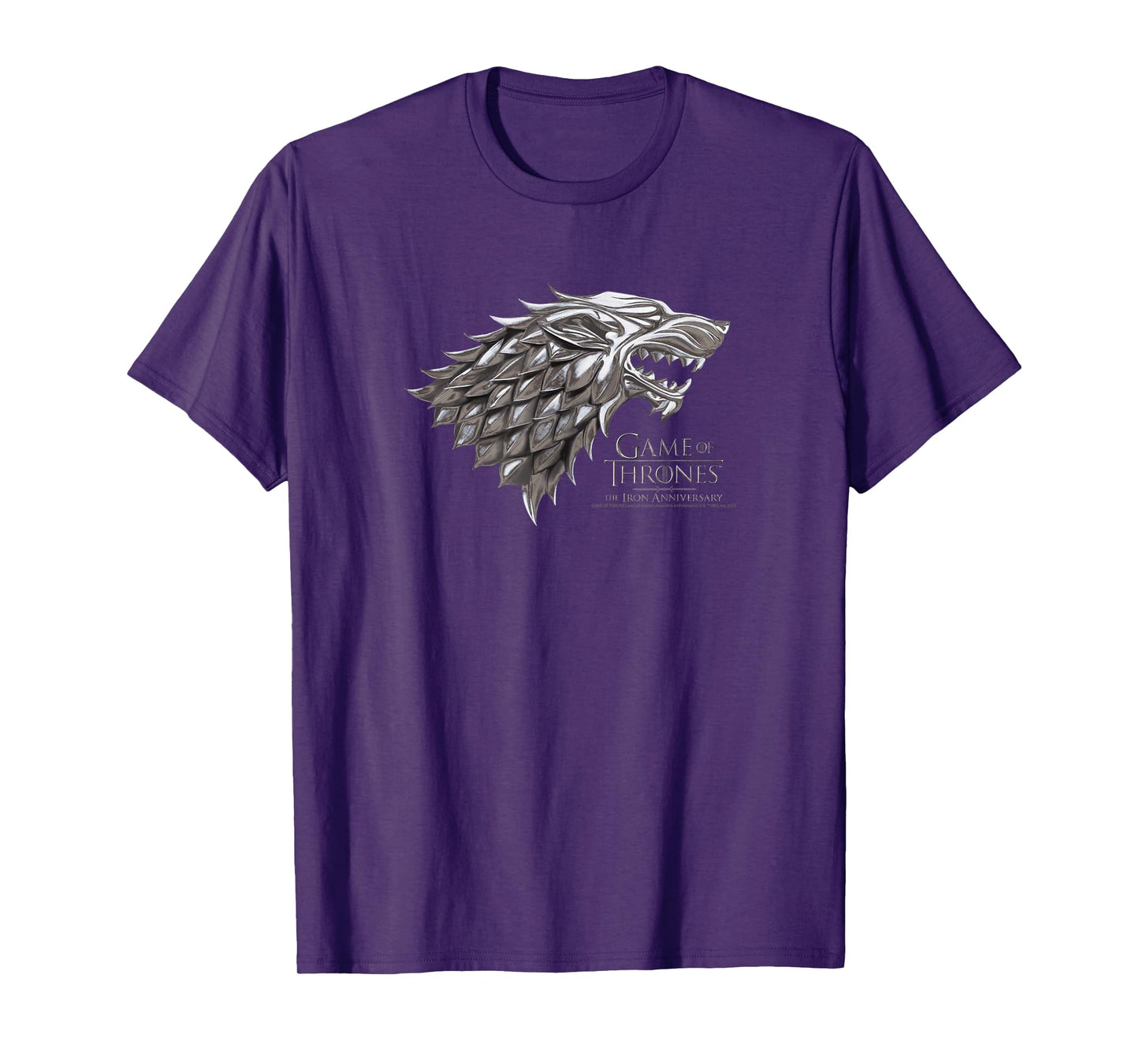 Game Of Thrones Iron Wolf Logo T-Shirt