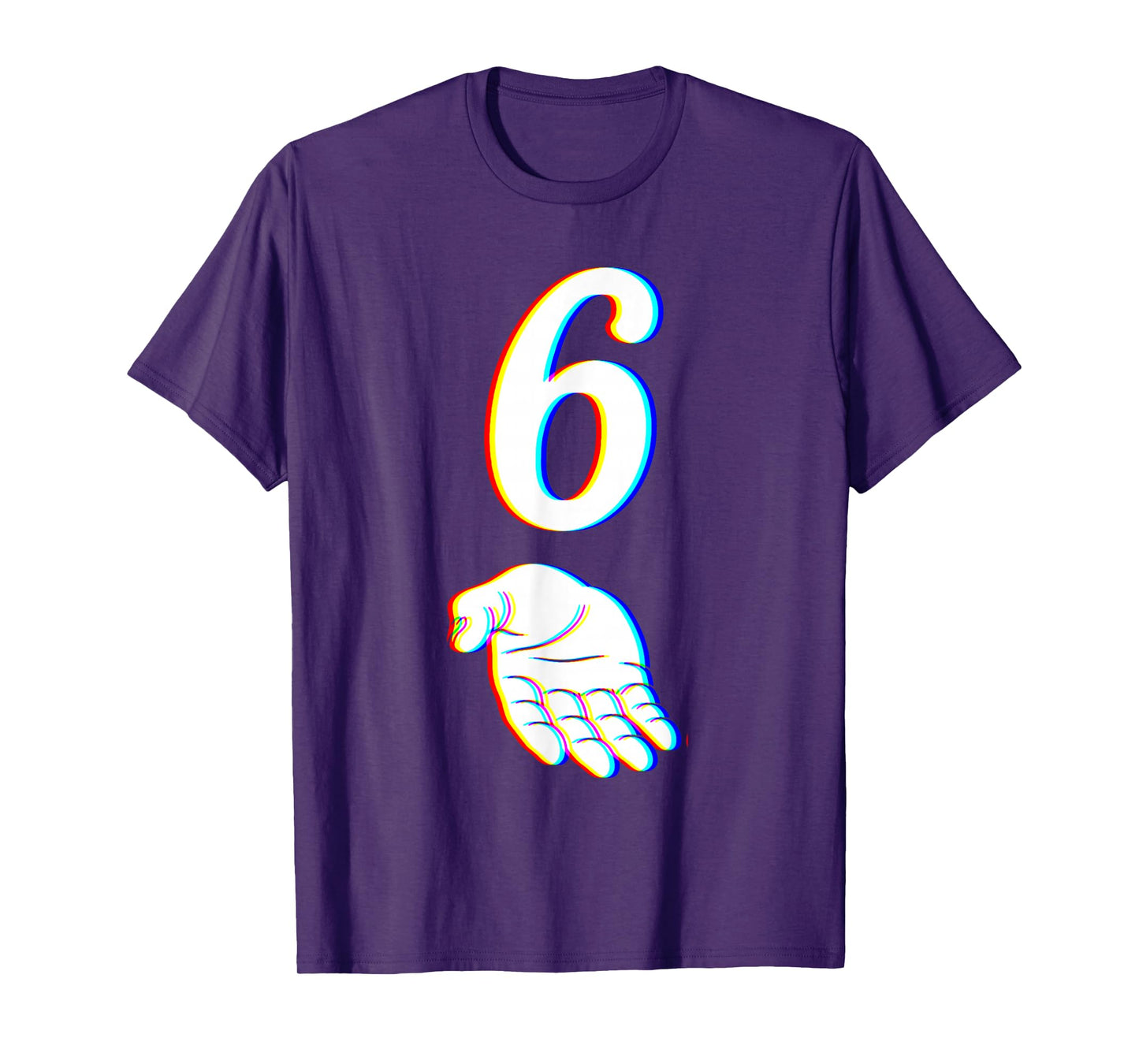 Number 6 Matching 67 Meme Halloween Costume Men Women Kids T-Shirt