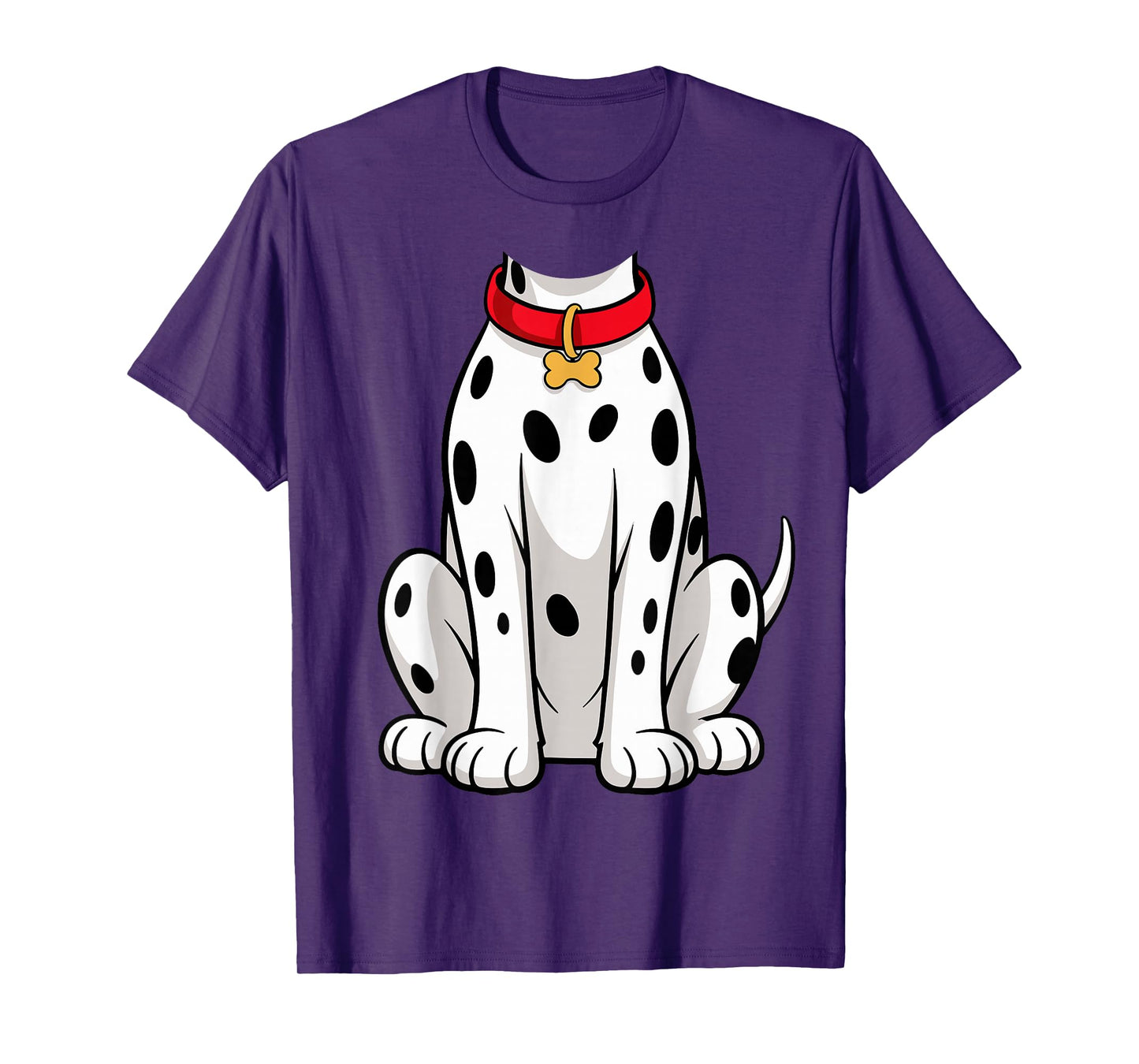 Dalmatian Shirt Adult Men Women Kids Dalmatian Costume T-Shirt