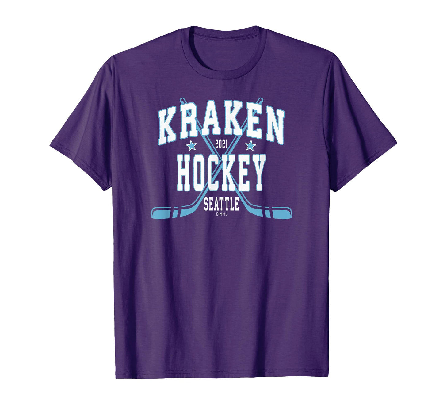 Seattle Kraken Stars Officially Licensed T-Shirt
