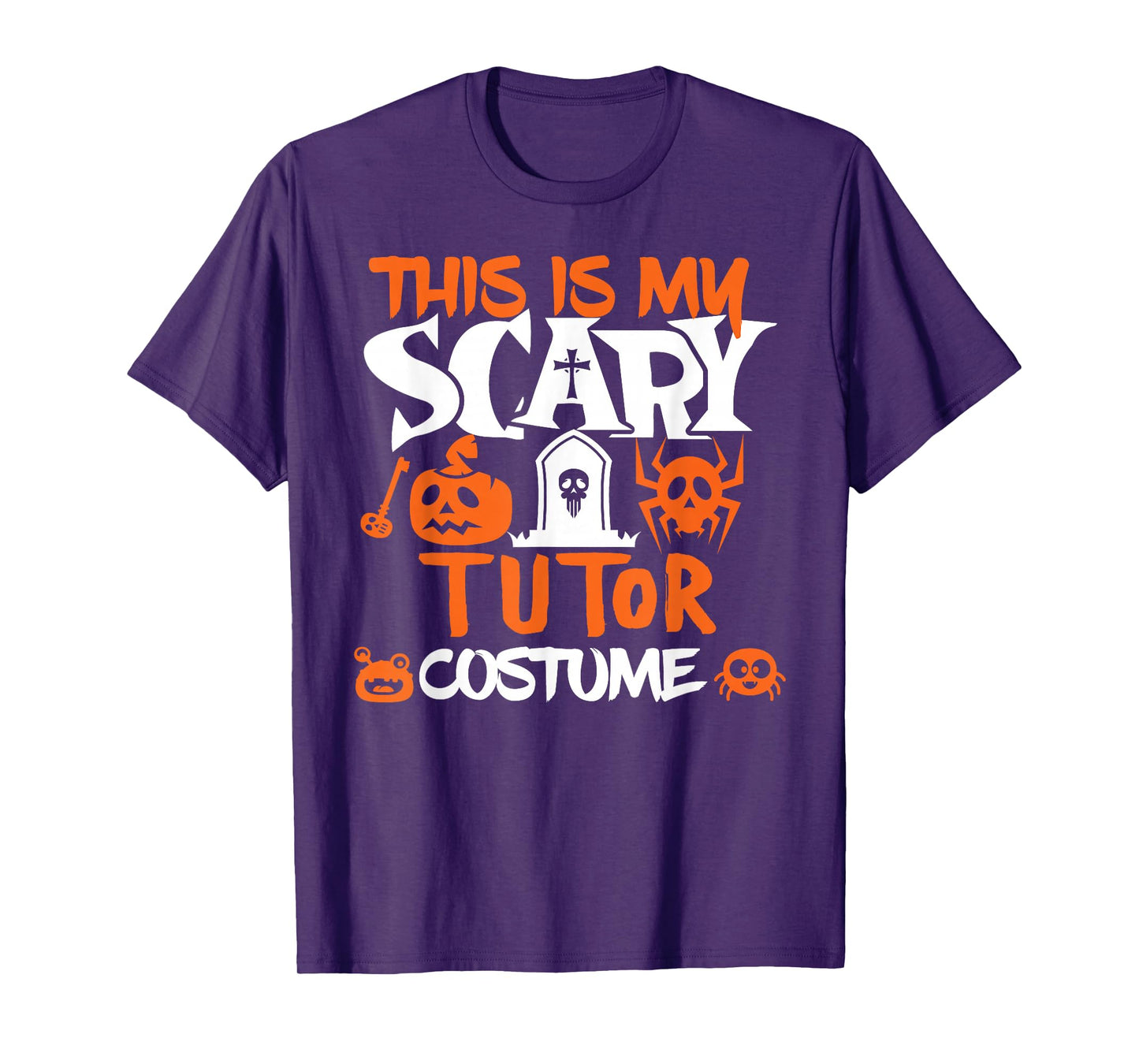 Tutor Halloween Shirt Costume Funny School Tees T-Shirt
