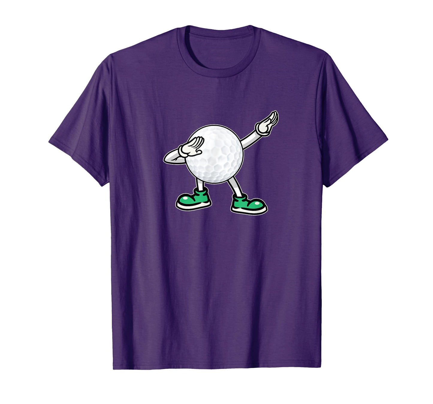 Dabbing Golf Ball Tee Kids Boys Dab Dance Golfing T-Shirt