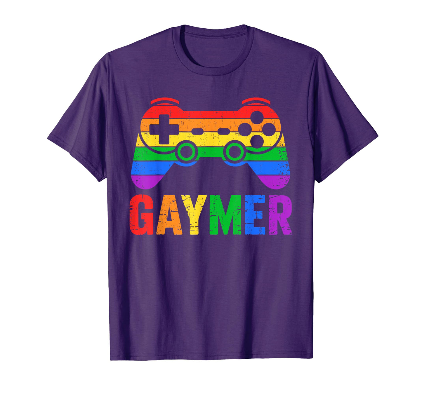Funny Gaymer Rainbow Game Pride LGBT Support T-Shirt
