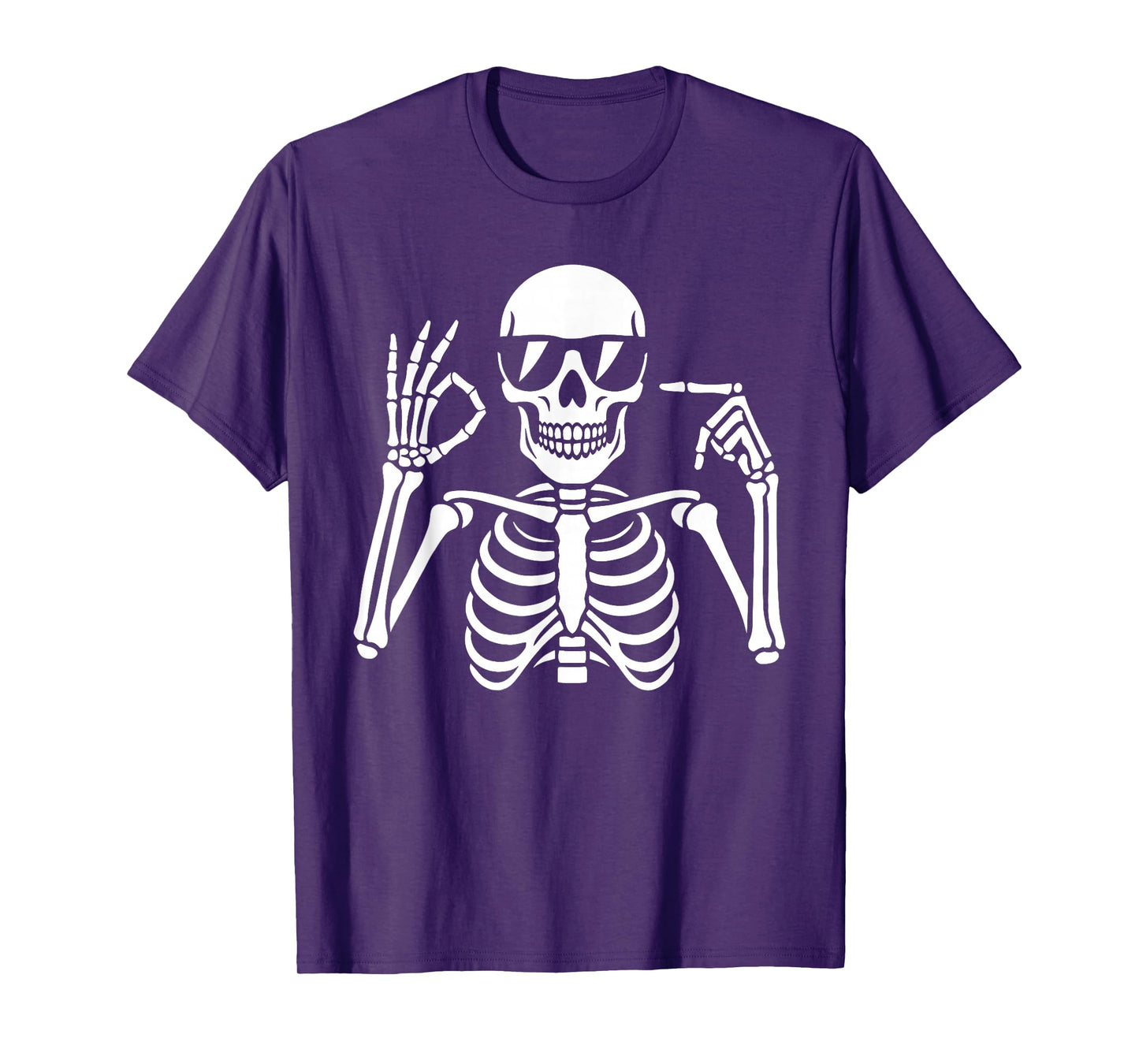 67 Skeleton Funny Six Seven Gen Alpha Halloween Meme T-Shirt