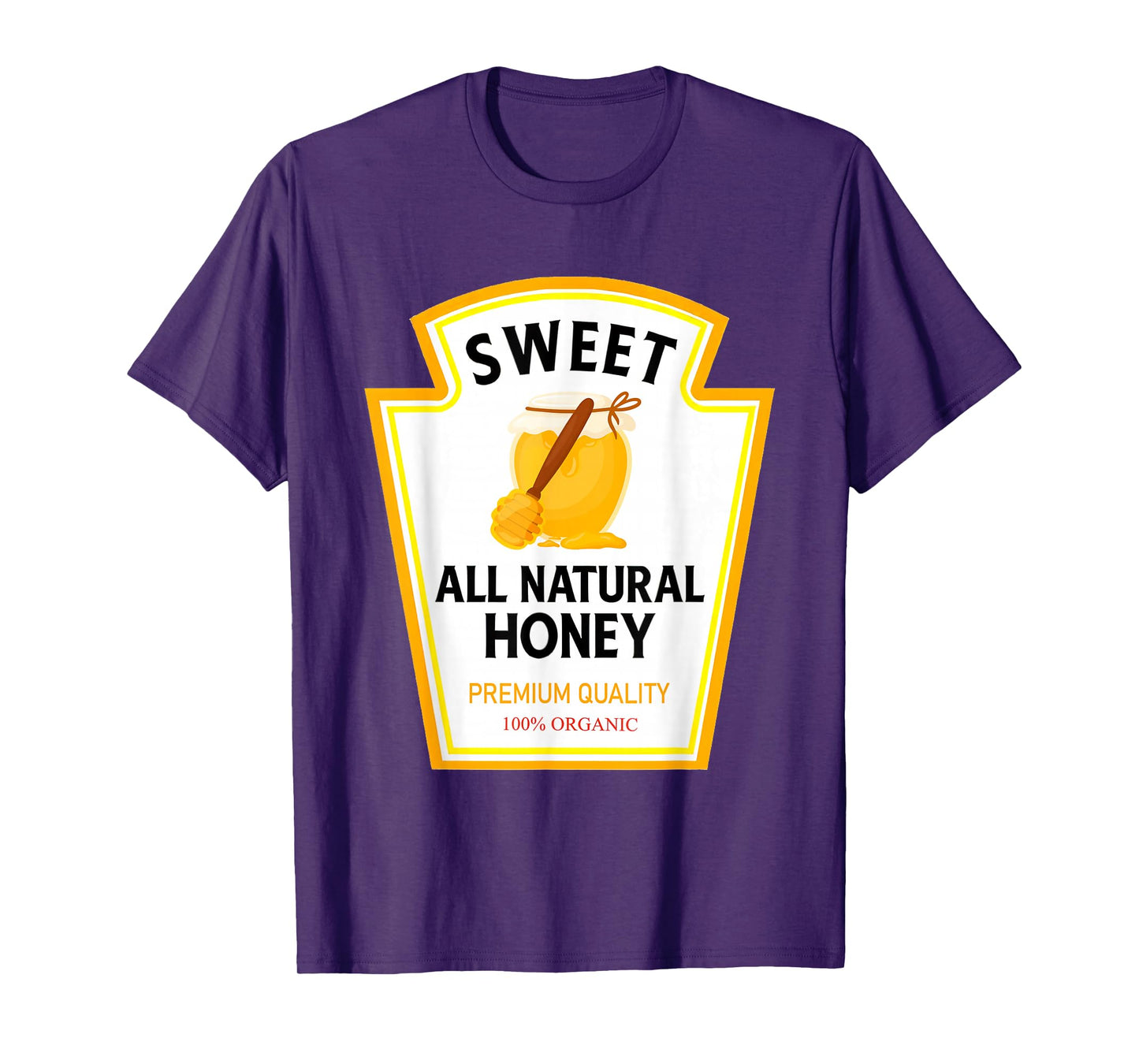 Sweet Natural Honey Funny Condiment Costume Party Matching T-Shirt