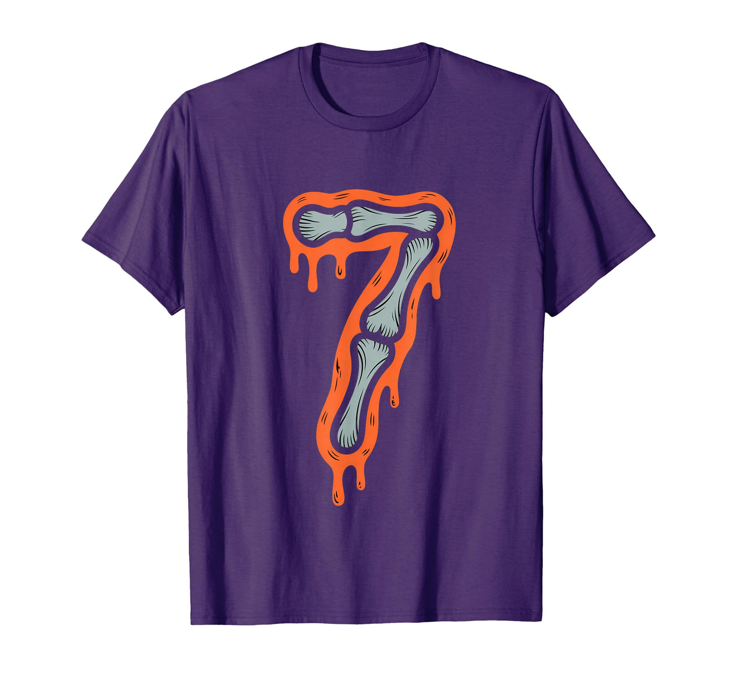 Six Seven Meme 6 7 Skeleton Halloween Costume Couple T-Shirt