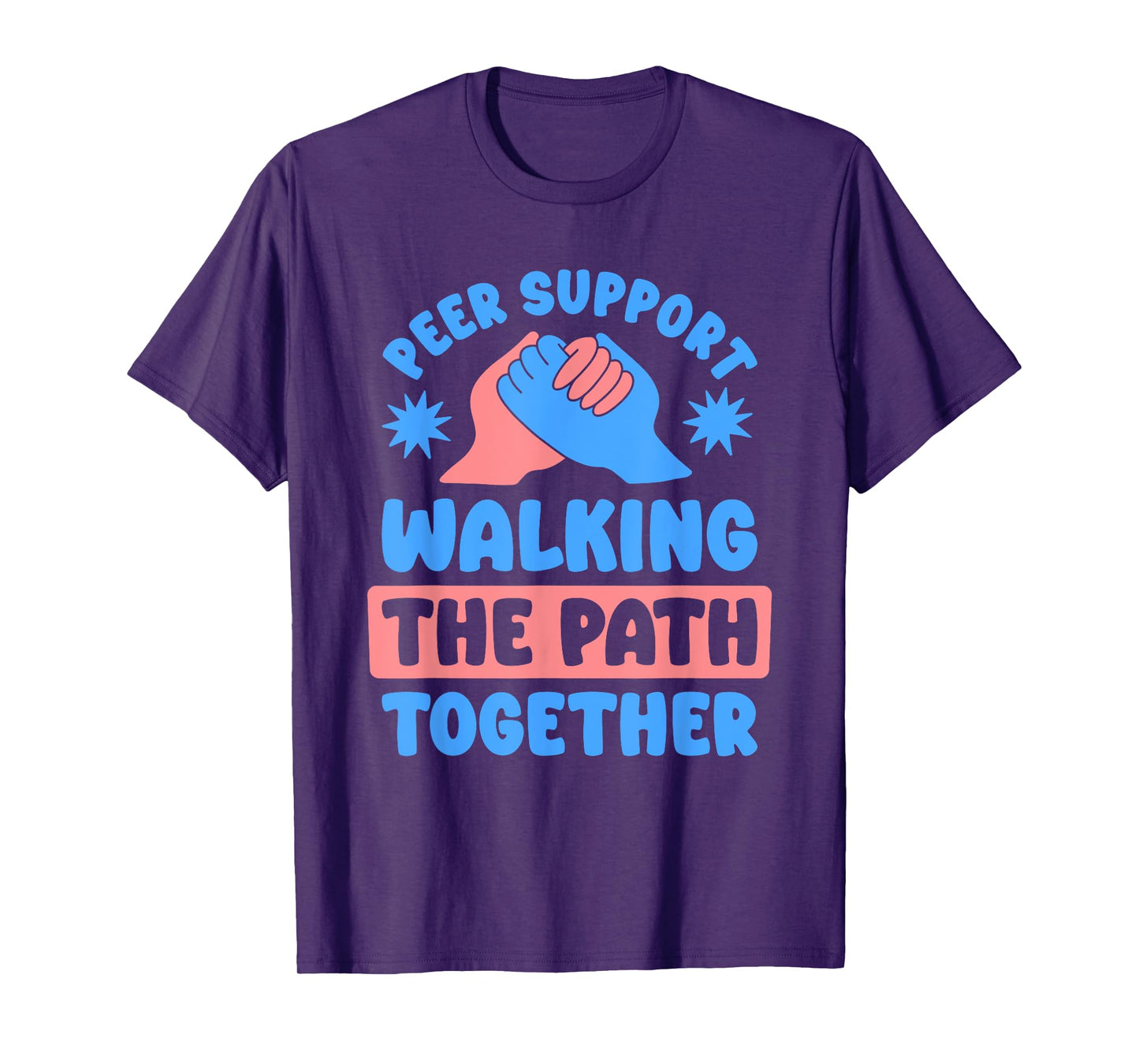 Peer Coach Walking Path Together, Peer Support Specialist T-Shirt