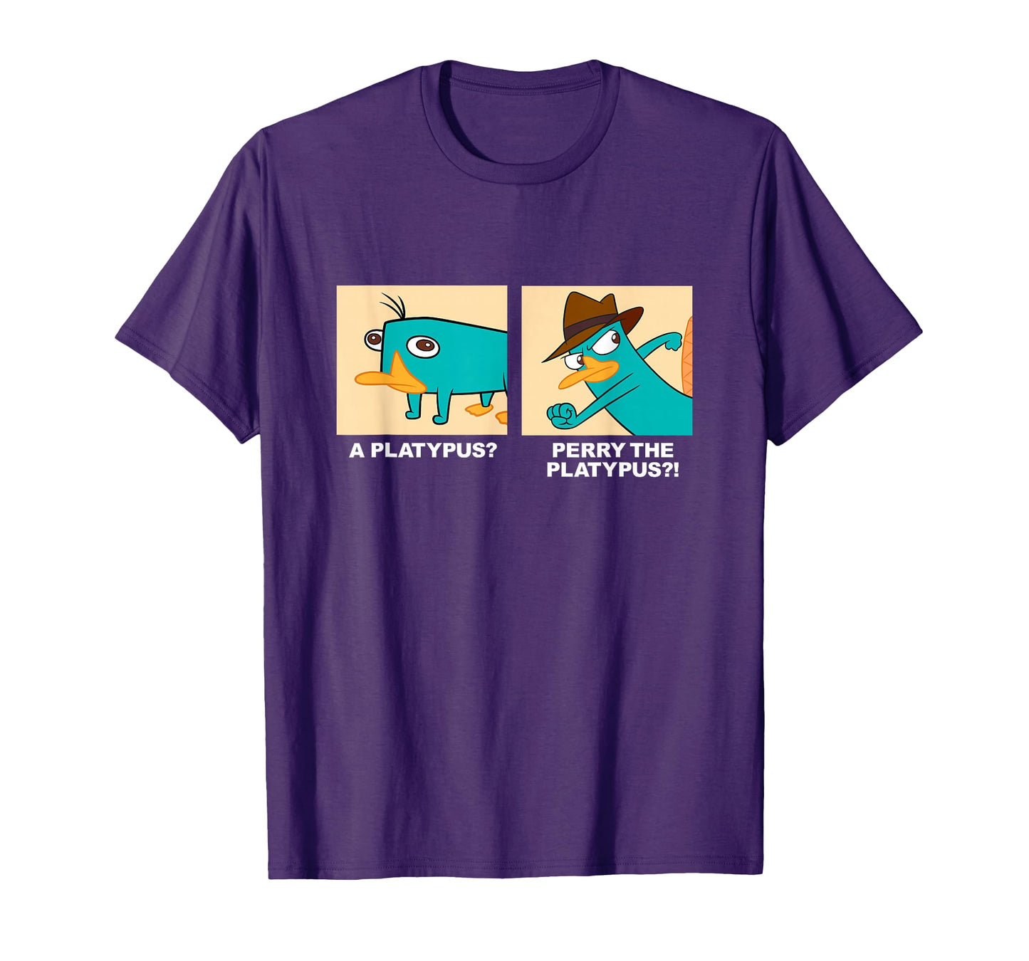 Disney Phineas And Ferb A Platypus? Perry The Platypus?! T-Shirt