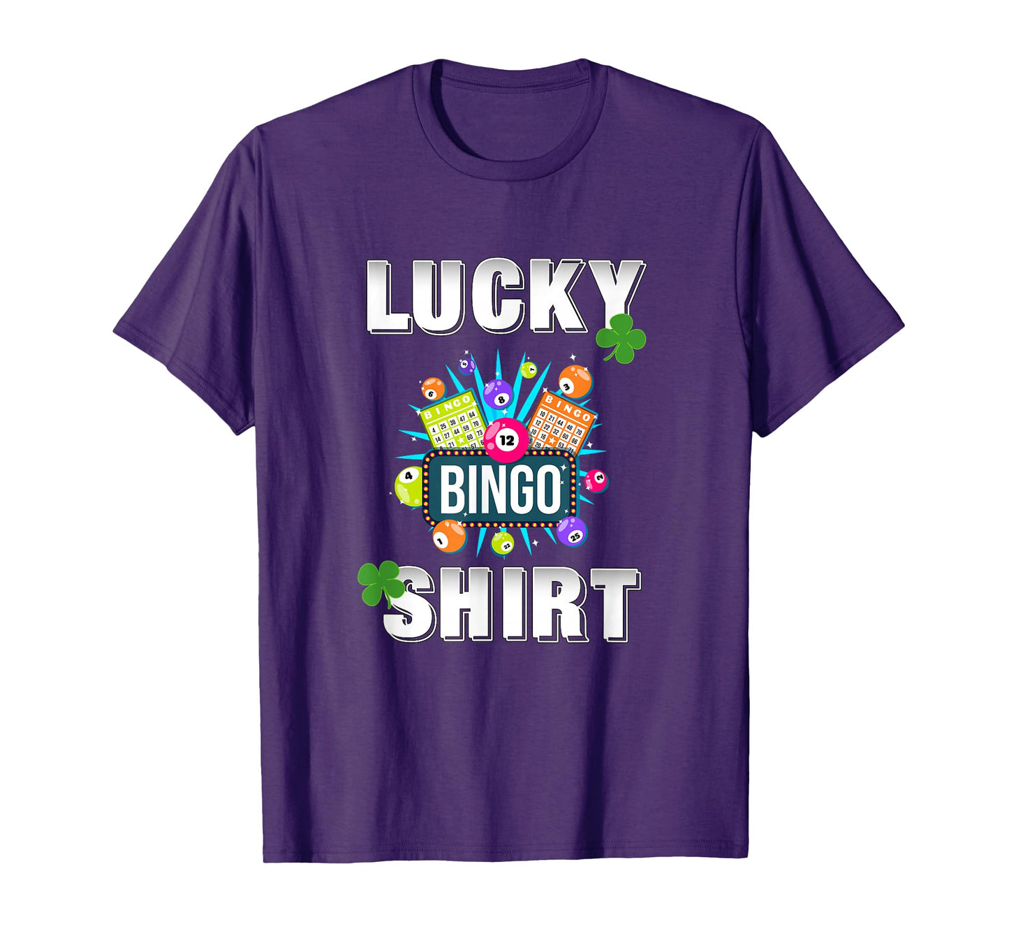 Lucky Bingo, Gambling Fun Bingo Lover T-Shirt, Dk T-Shirt