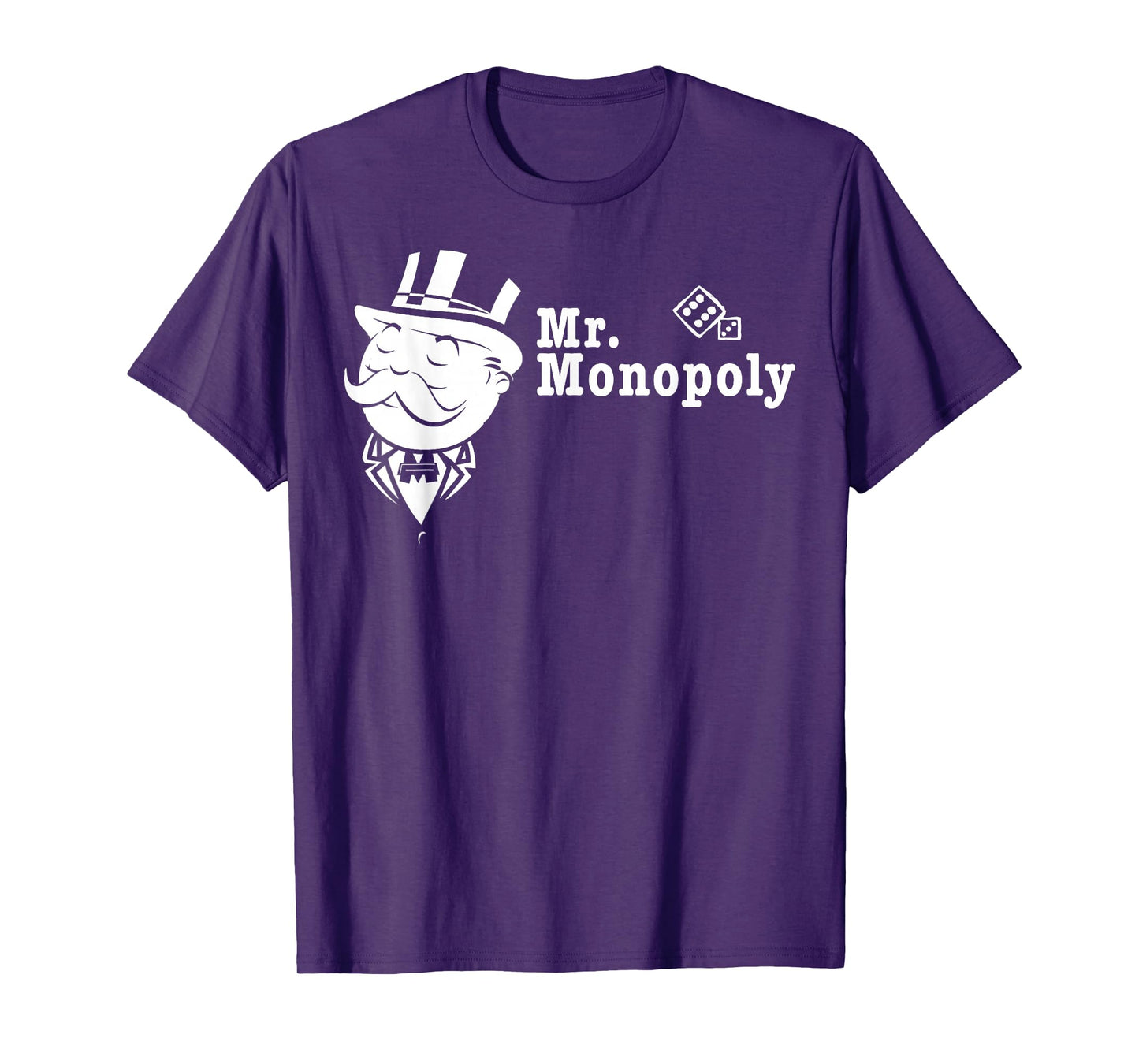 Monopoly Rick Uncle Pennybags Vintage Logo Portrait T-Shirt