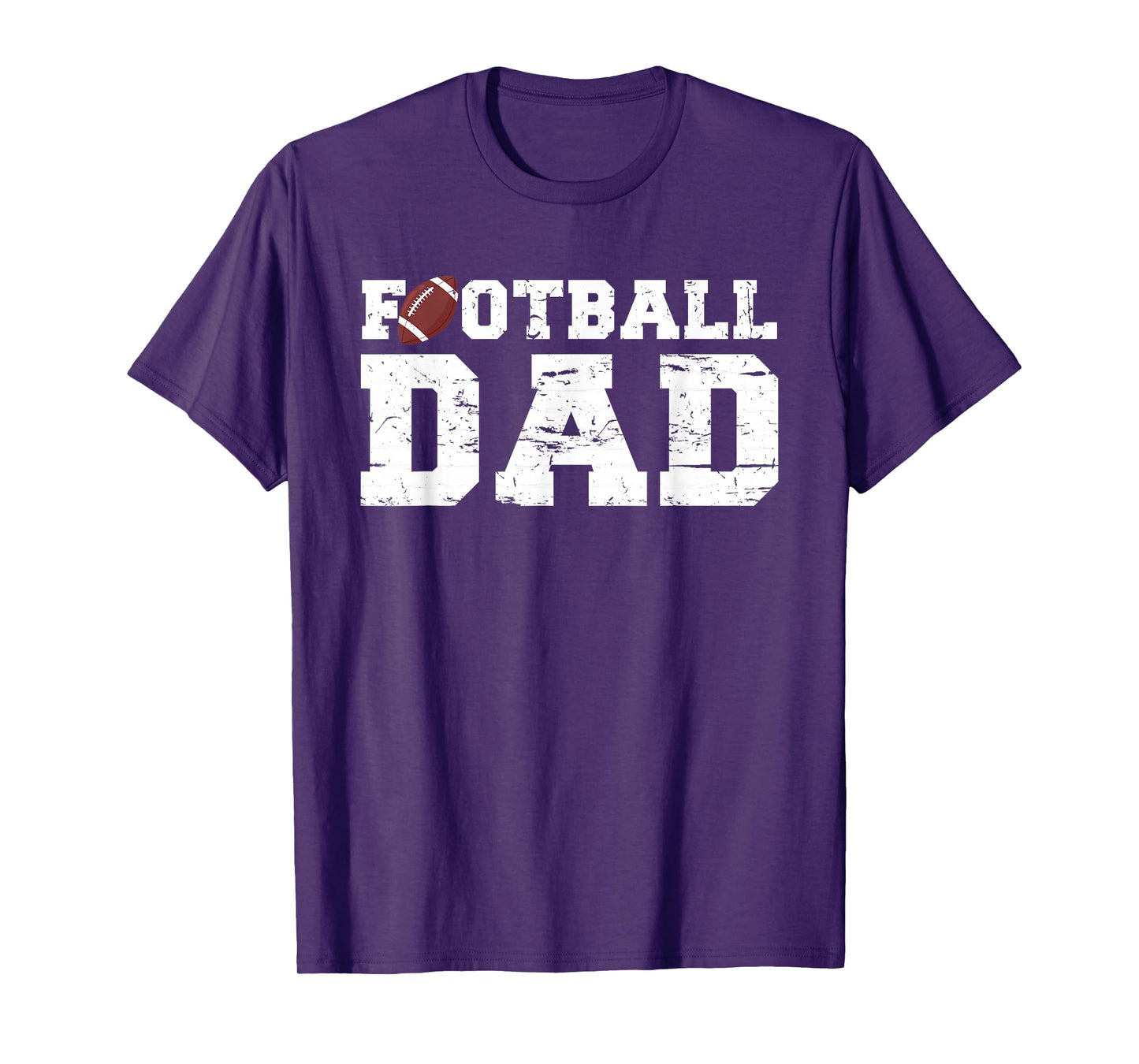Football Papa Graphic Proud Football Dad T-Shirt