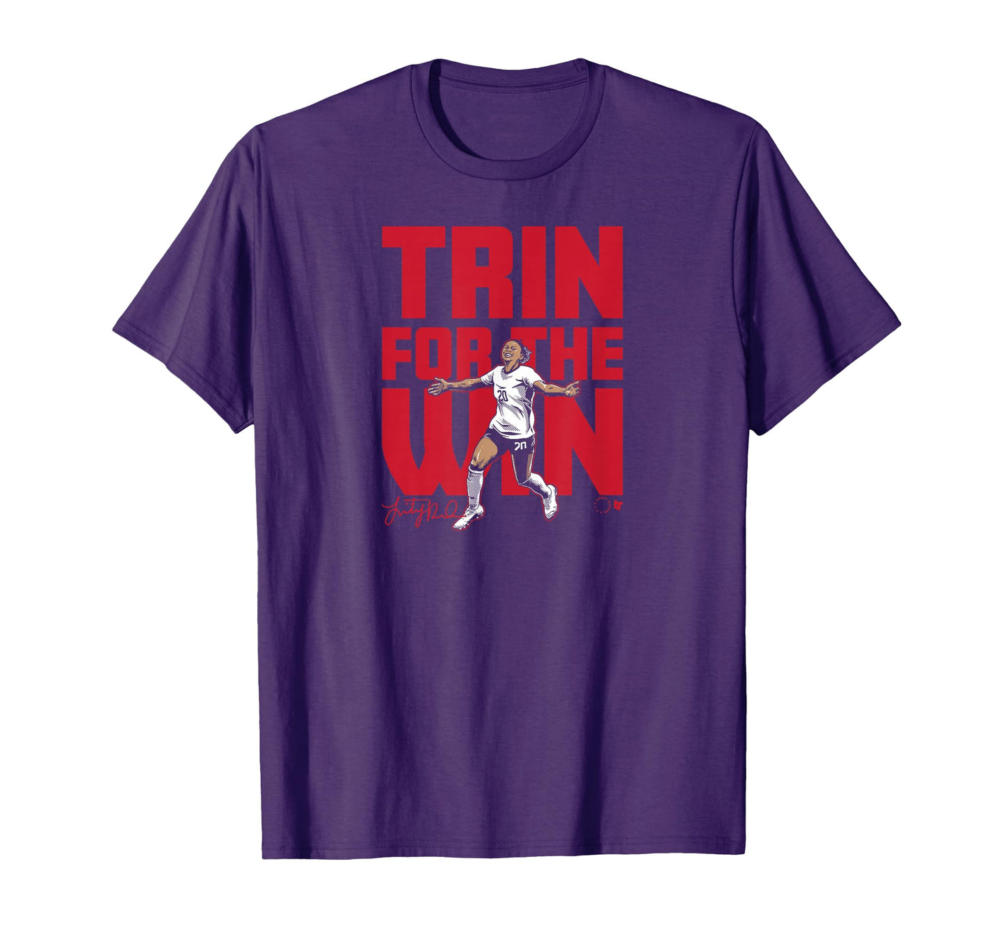 Trinity Rodman - Trin for the Win - USA Women's Soccer T-Shirt