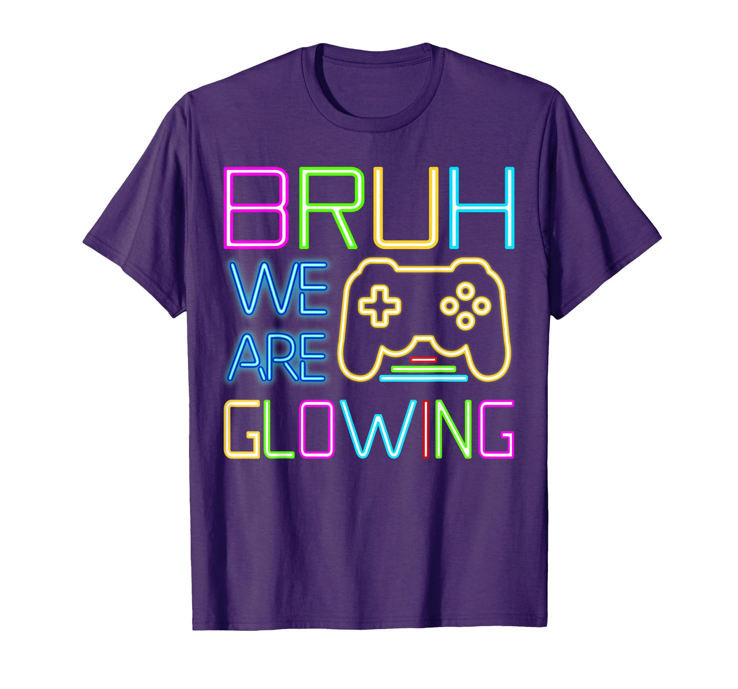 Bruh We Are Glowing In My Glowing Era Hello Summer Vacation T-Shirt