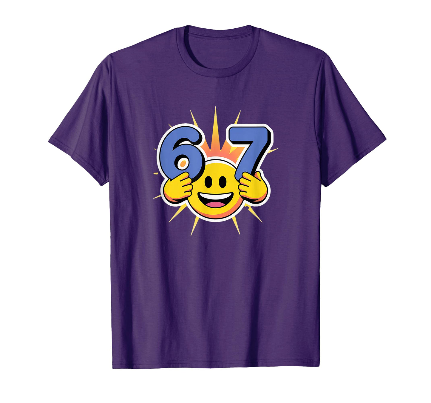 Six Seven 6 7 Meme Design T-Shirt