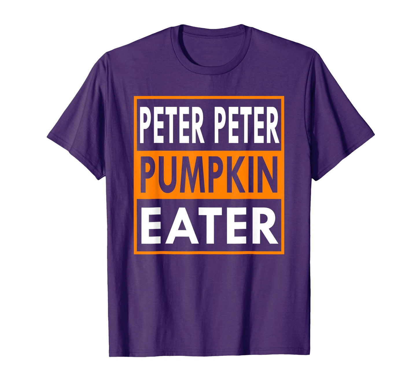 Halloween Costume Peter Pumpkin Eater T-Shirt