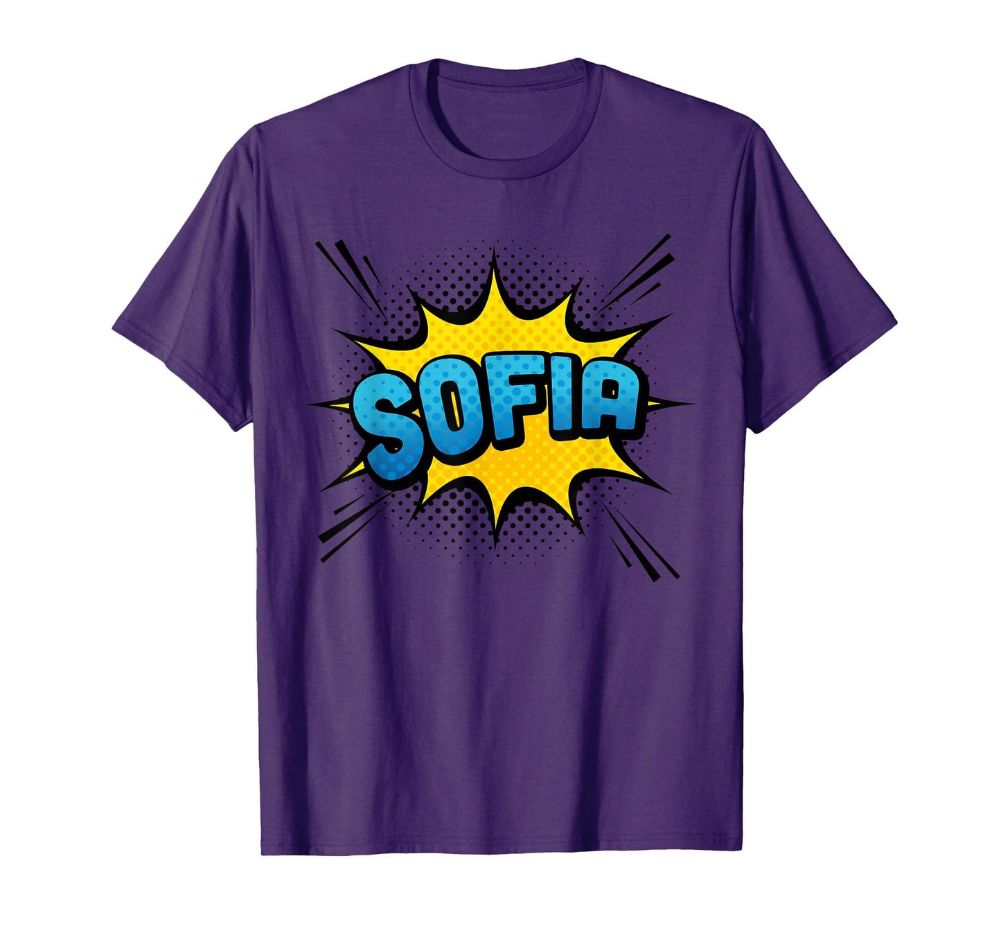 SOFIA - Girls Name Superhero Lover Style T-Shirt