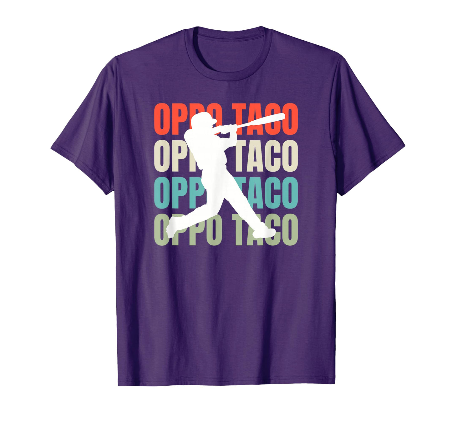 Baseball Oppo Taco Hits T-Shirt