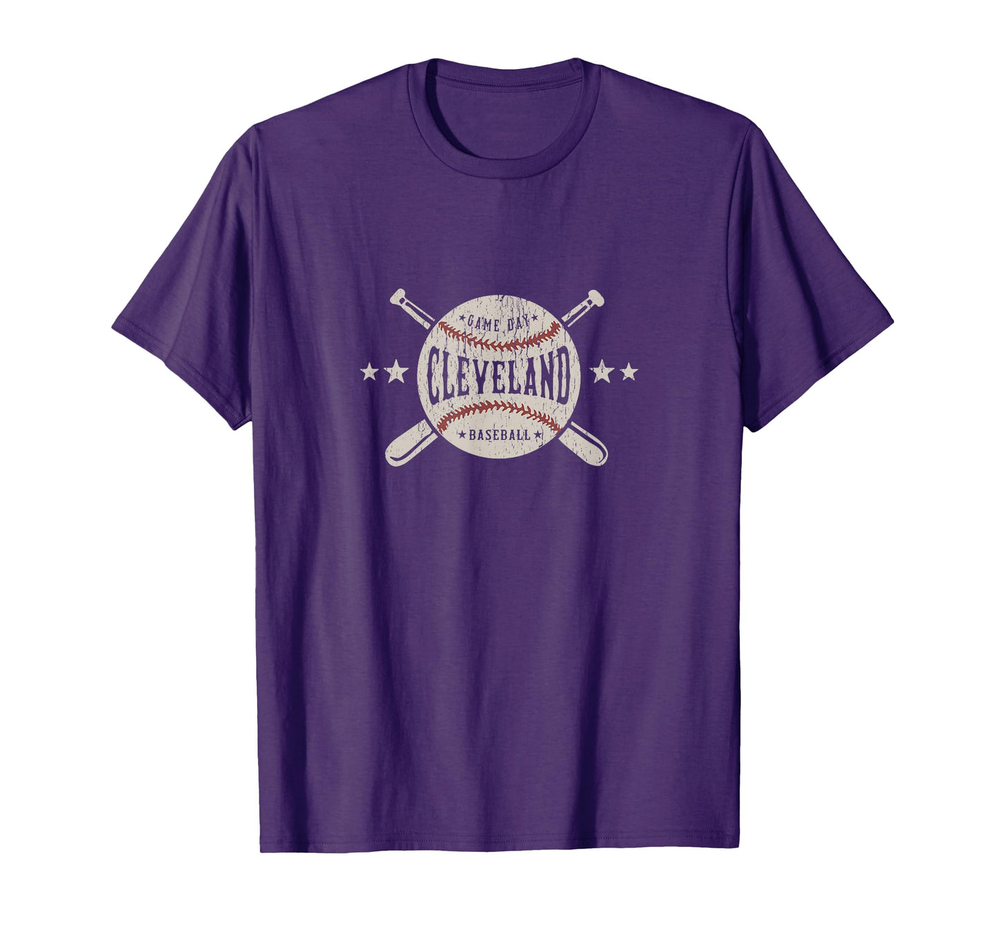 Cleveland Ohio OH T-Shirt Vintage Baseball Graphic Tee T-Shirt
