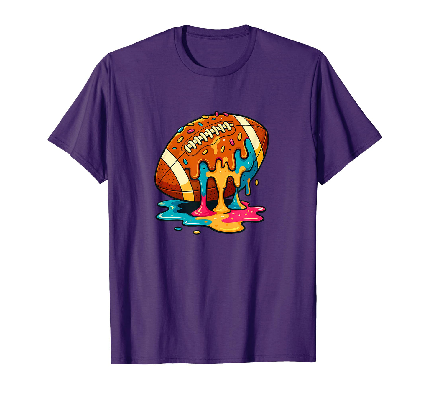 Mens Football Lovers for Lineman Sprinkles Game Day T-Shirt