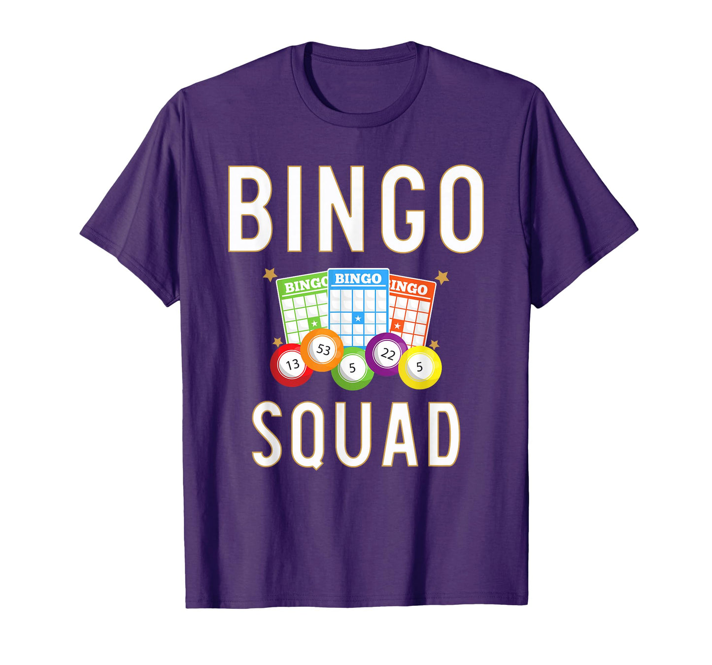 Bingo Squad Bingo Card Player Gift T-Shirt