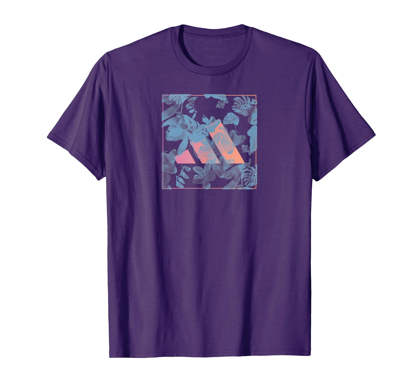 adidas Badge of Sport Floral Box Graphic T-Shirt
