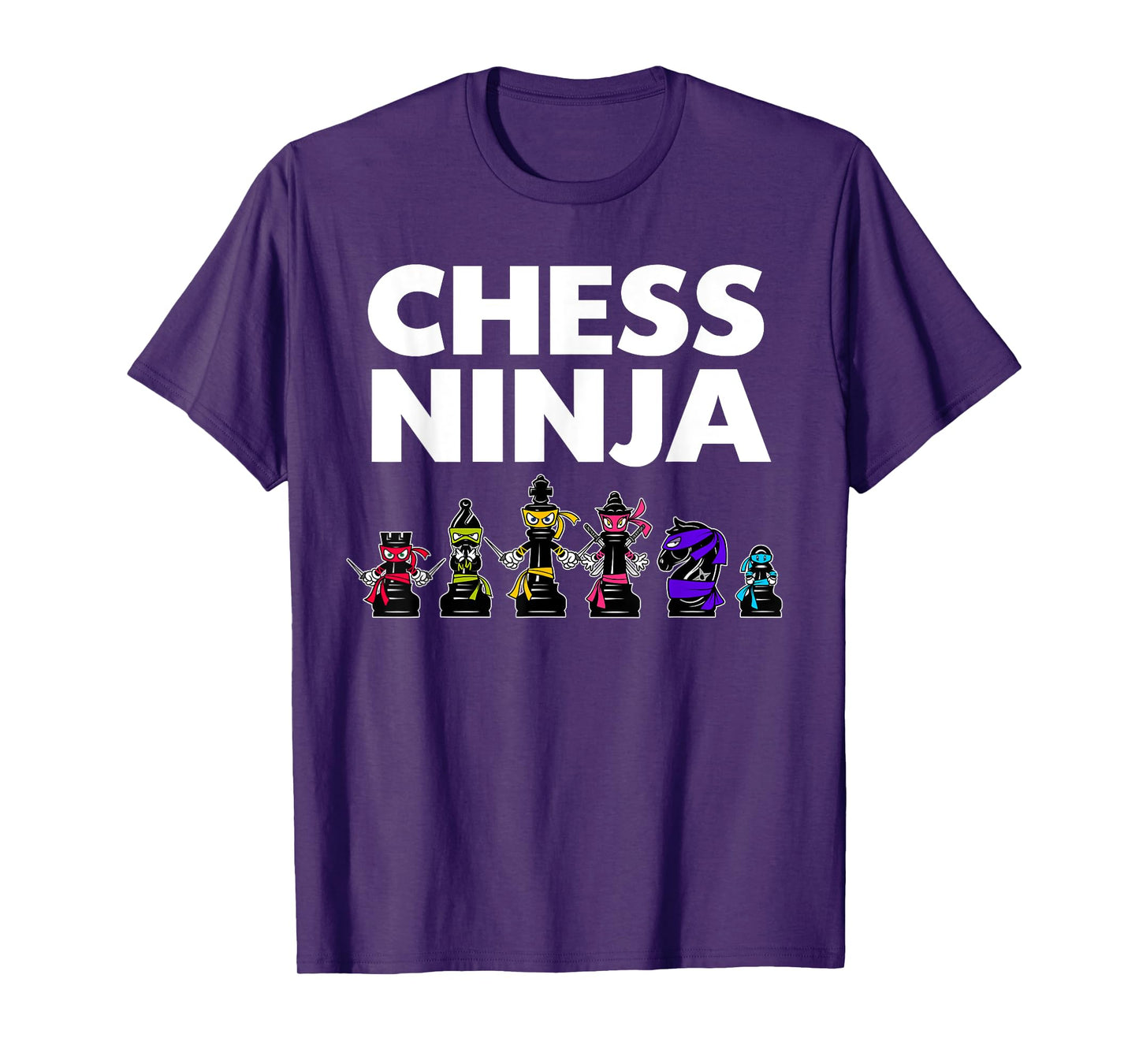 Cool Chess Art For Kids Boys Men Chess Player Chess Lovers T-Shirt