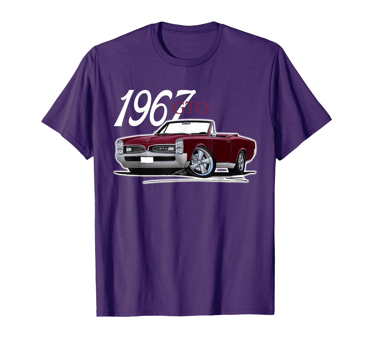 1967 67 GTO Classic Car Old School Muscle Car T-Shirt