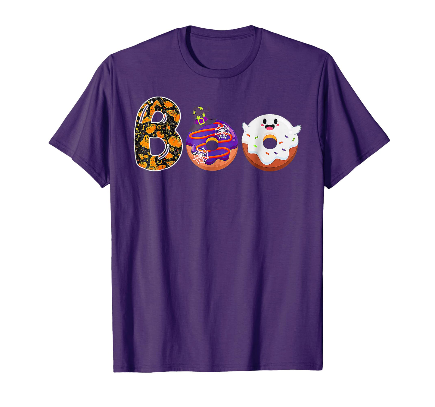Boo Donuts Ghost Halloween T-Shirt