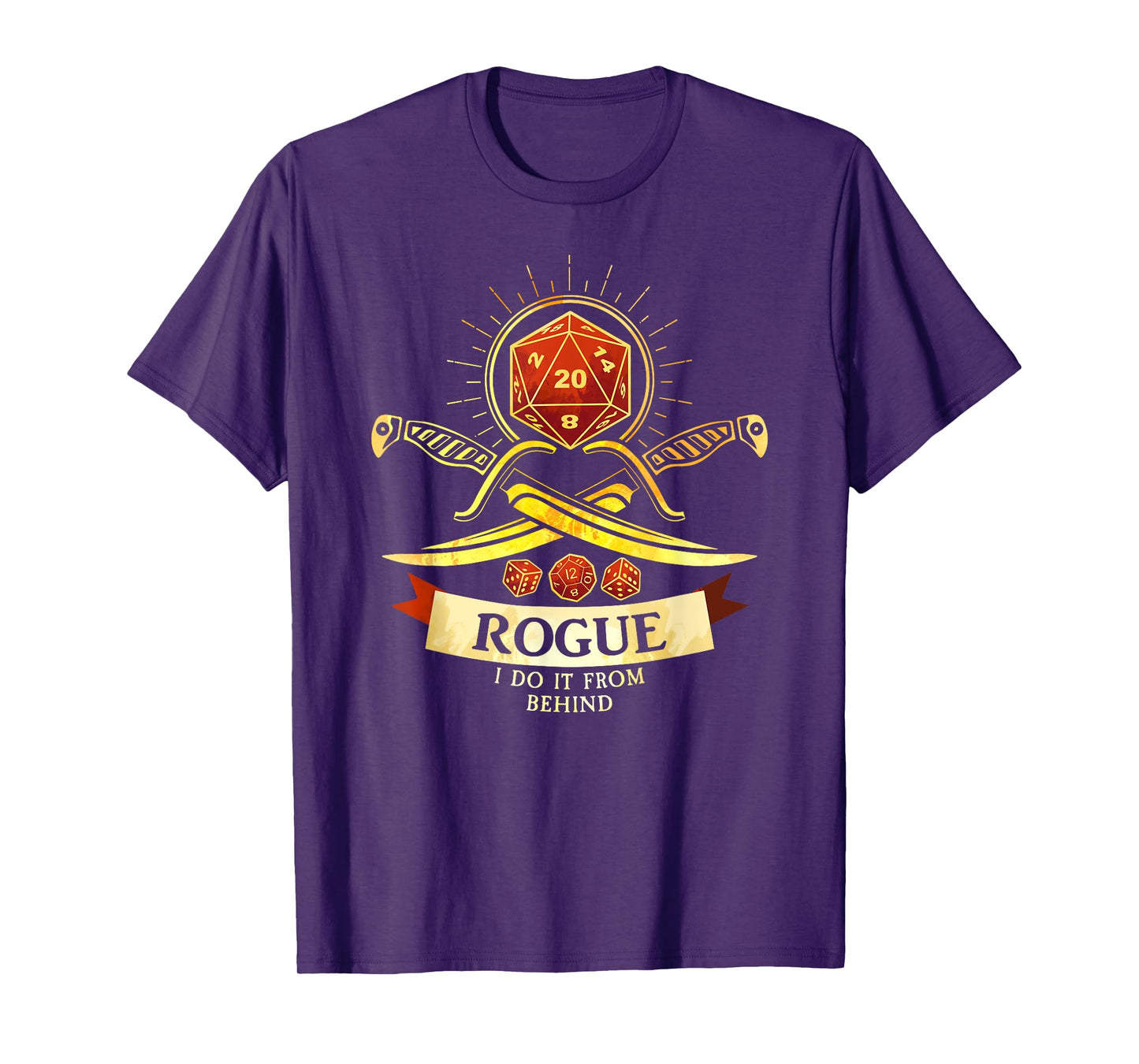 Rogue Fantasy Gamer RPG Class T-Shirt
