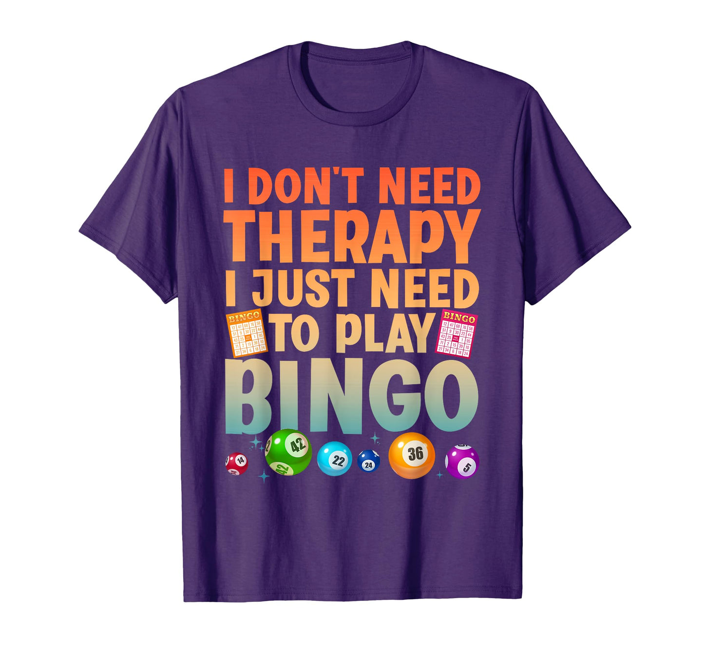 Cute Bingo Novelty For Men Women Bingo Lover Bingo Player T-Shirt