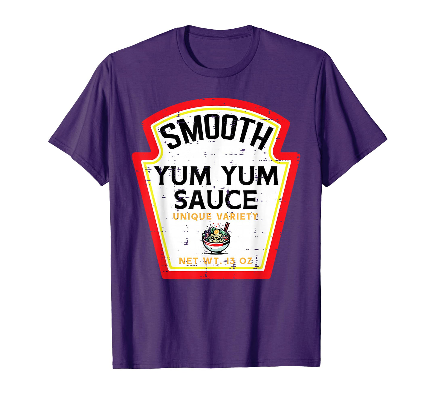 Halloween Yum Yum Sauce Food Matching Costume Men Women Kids T-Shirt