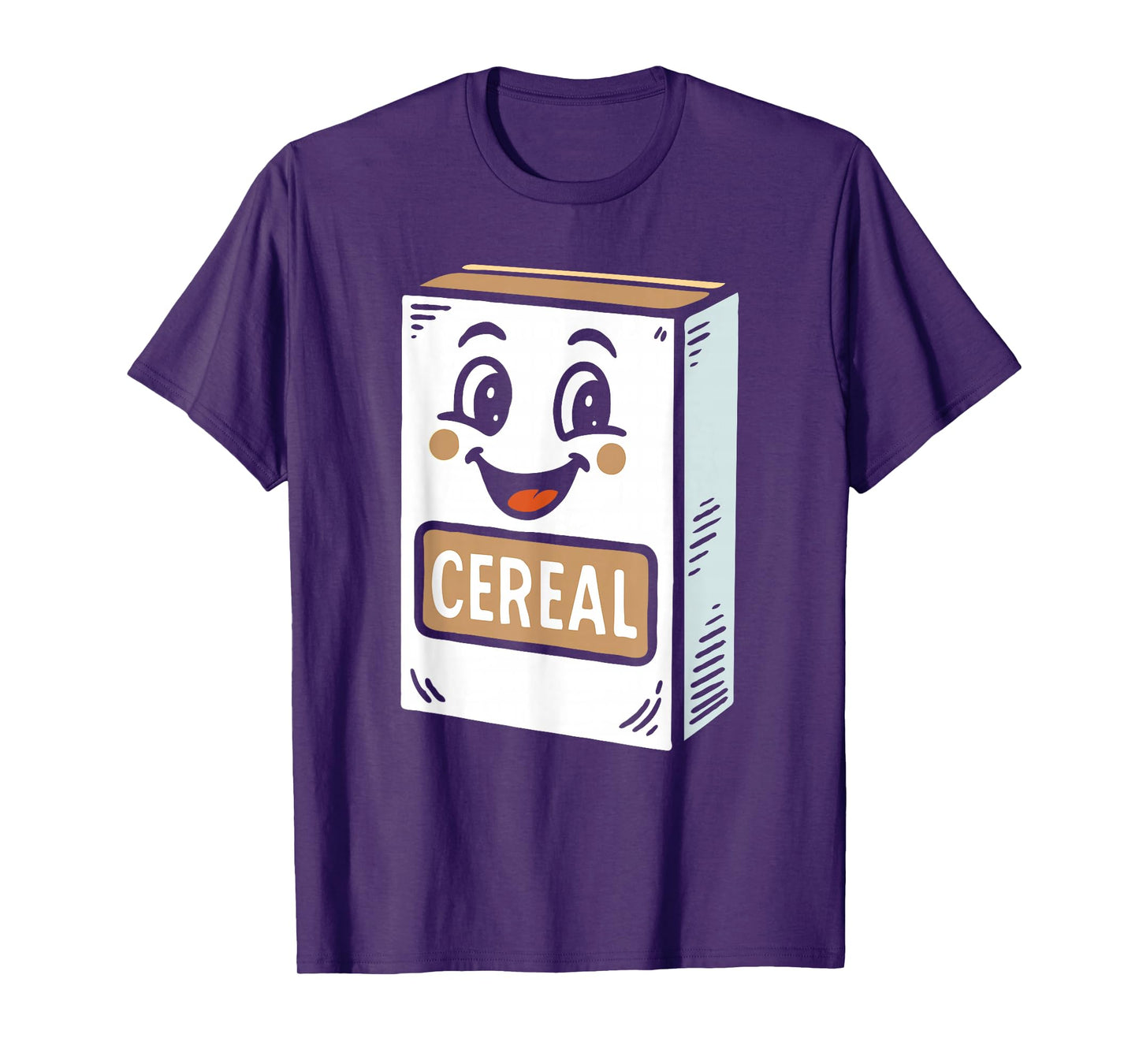 Cereal Box Halloween Easy Costume Funny Matching Kids Womens T-Shirt
