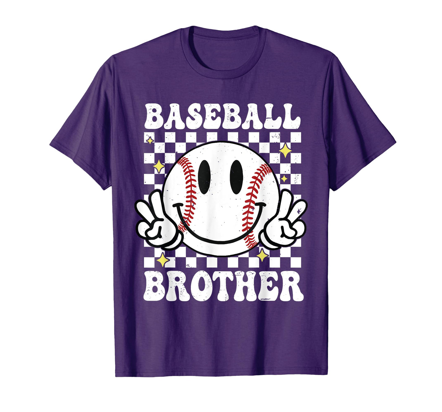 Baseball Brother - Baseball Game Day Big Bro Matching Family T-Shirt
