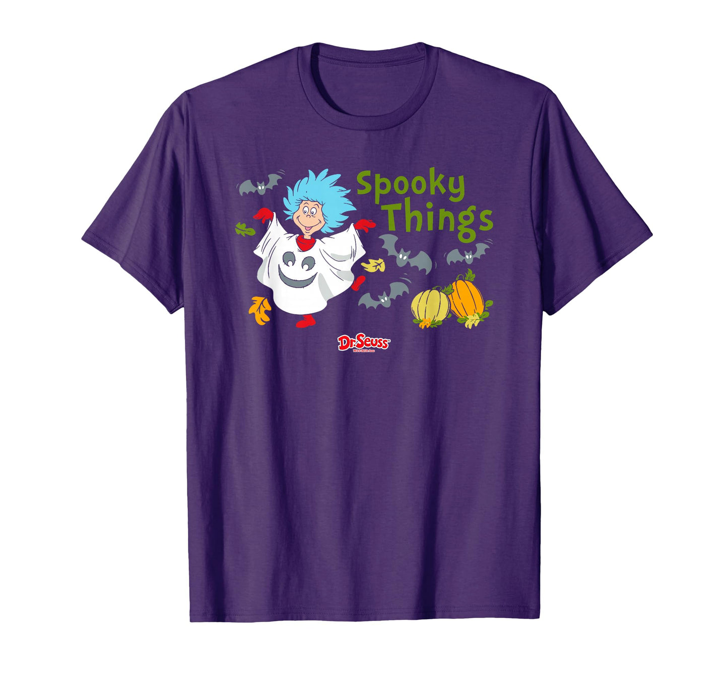 Dr. Seuss The Cat in The Hat Spooky Things T-Shirt
