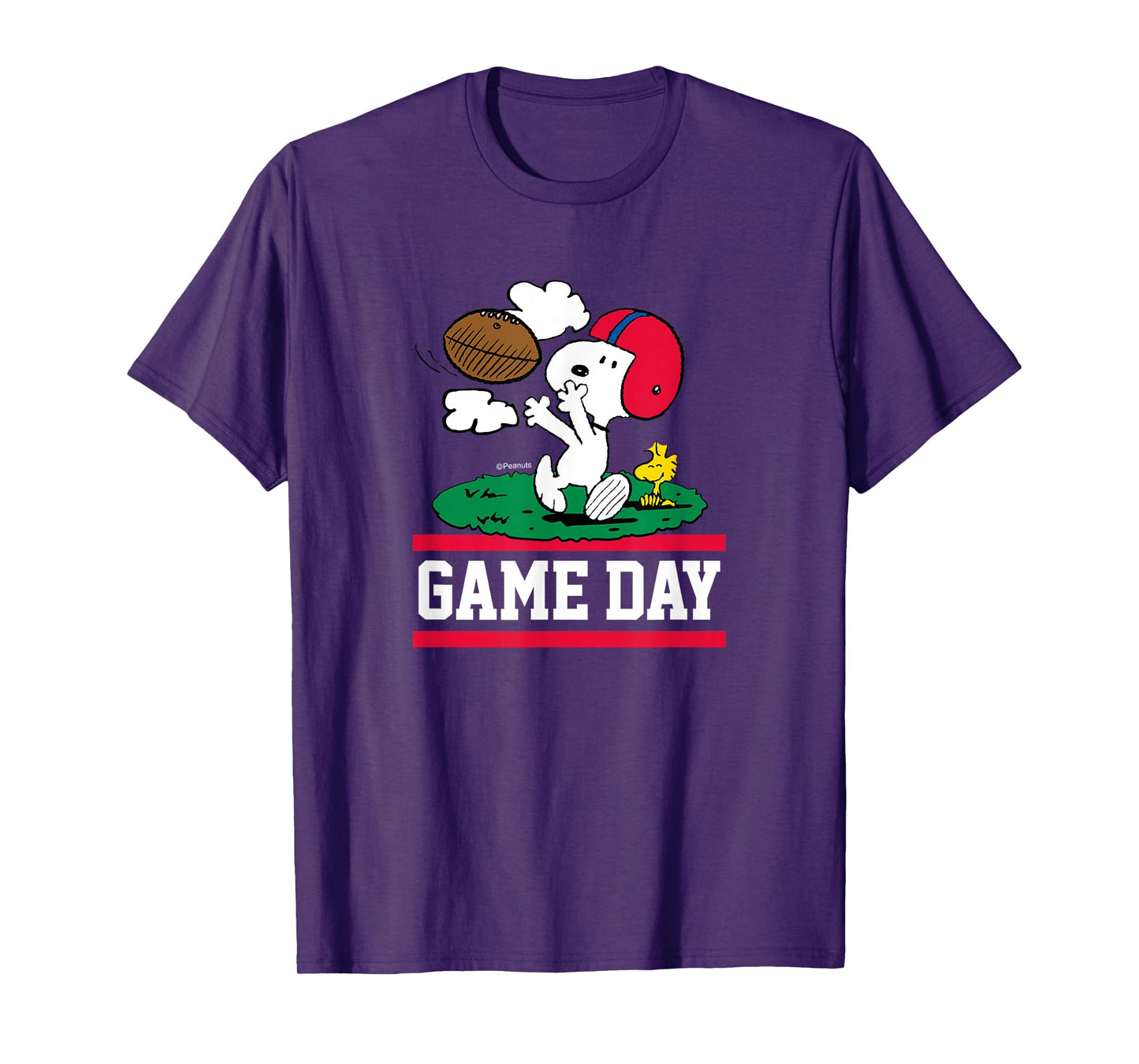Peanuts - Snoopy & Woodstock Football Game Day T-Shirt
