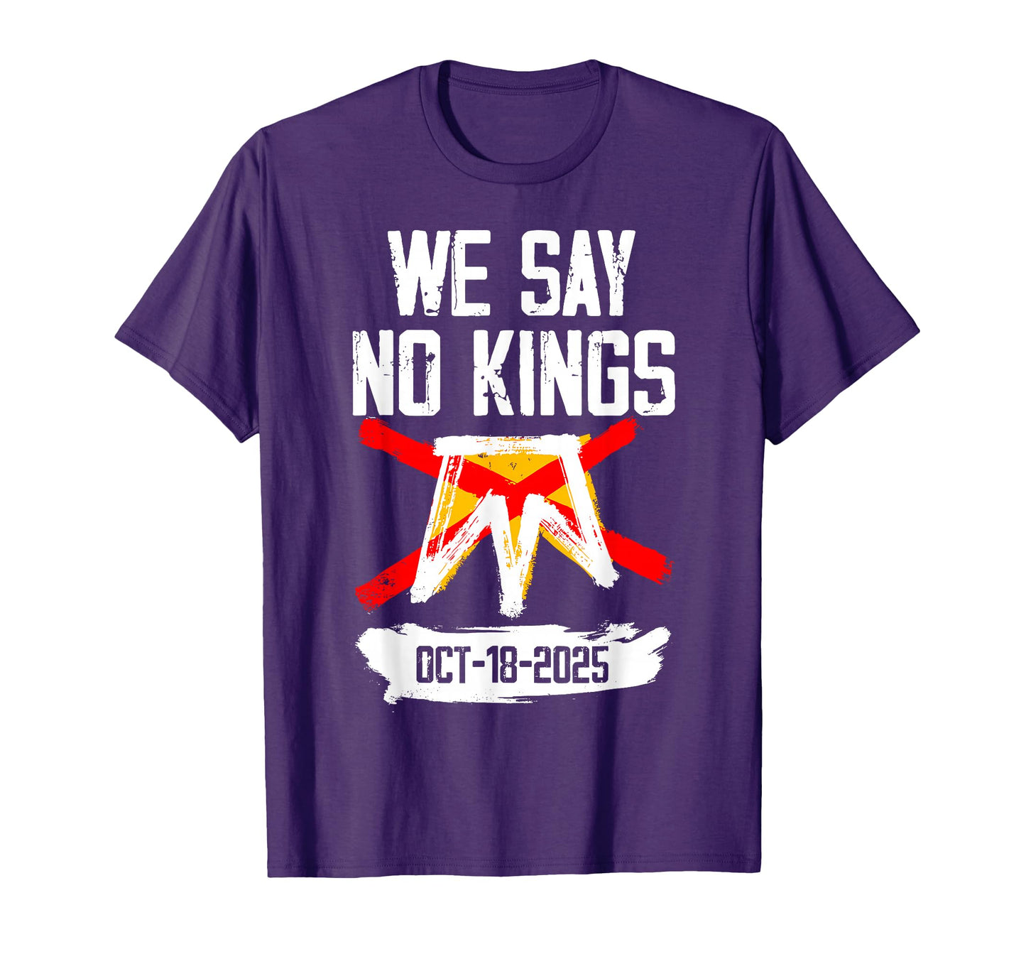No Kings October 18 No Kings Day T-Shirt