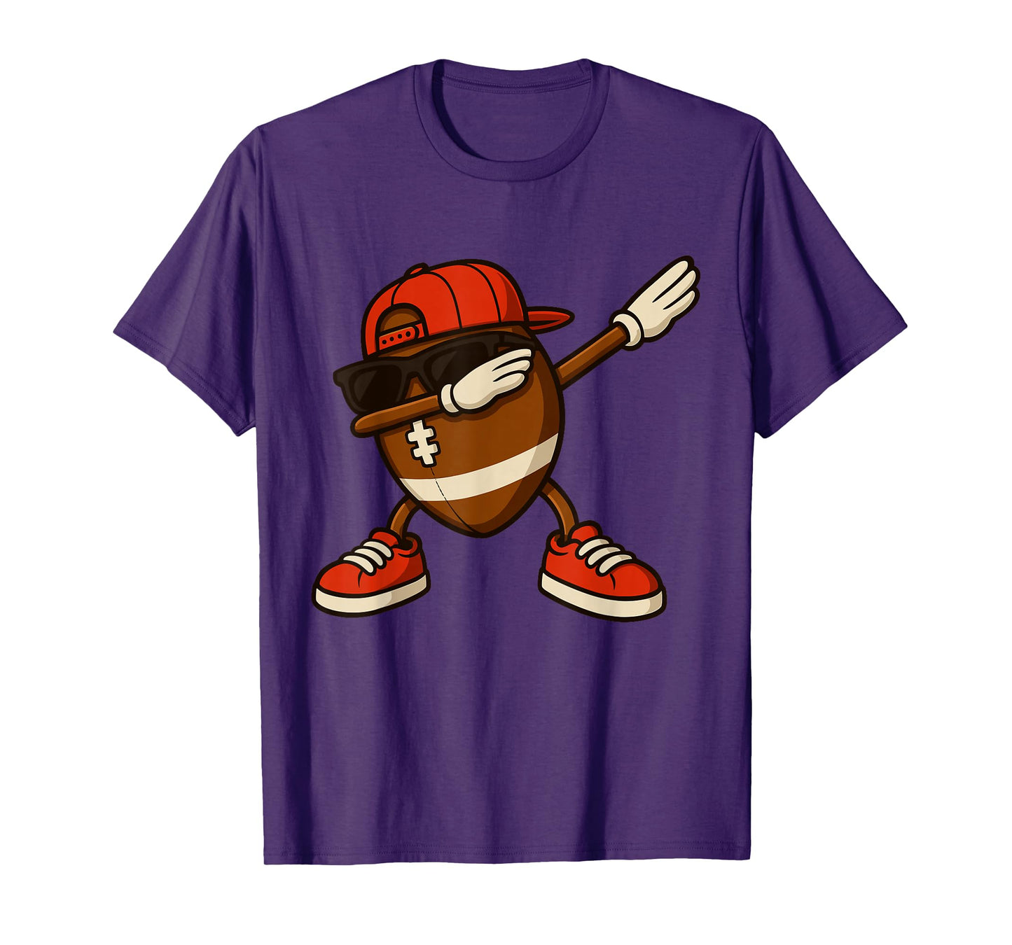 Funny Dabbing Football for Boys Dab with Cap T-Shirt