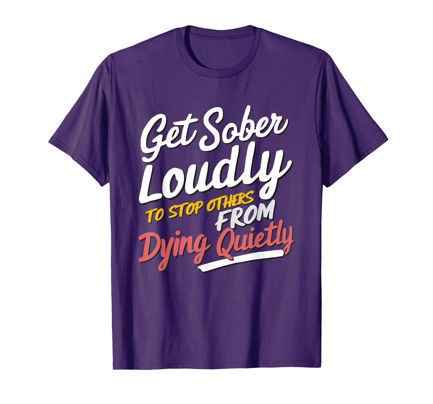 Alcohol Addiction Recovery Sobriety AA NA Anniversary T-Shirt