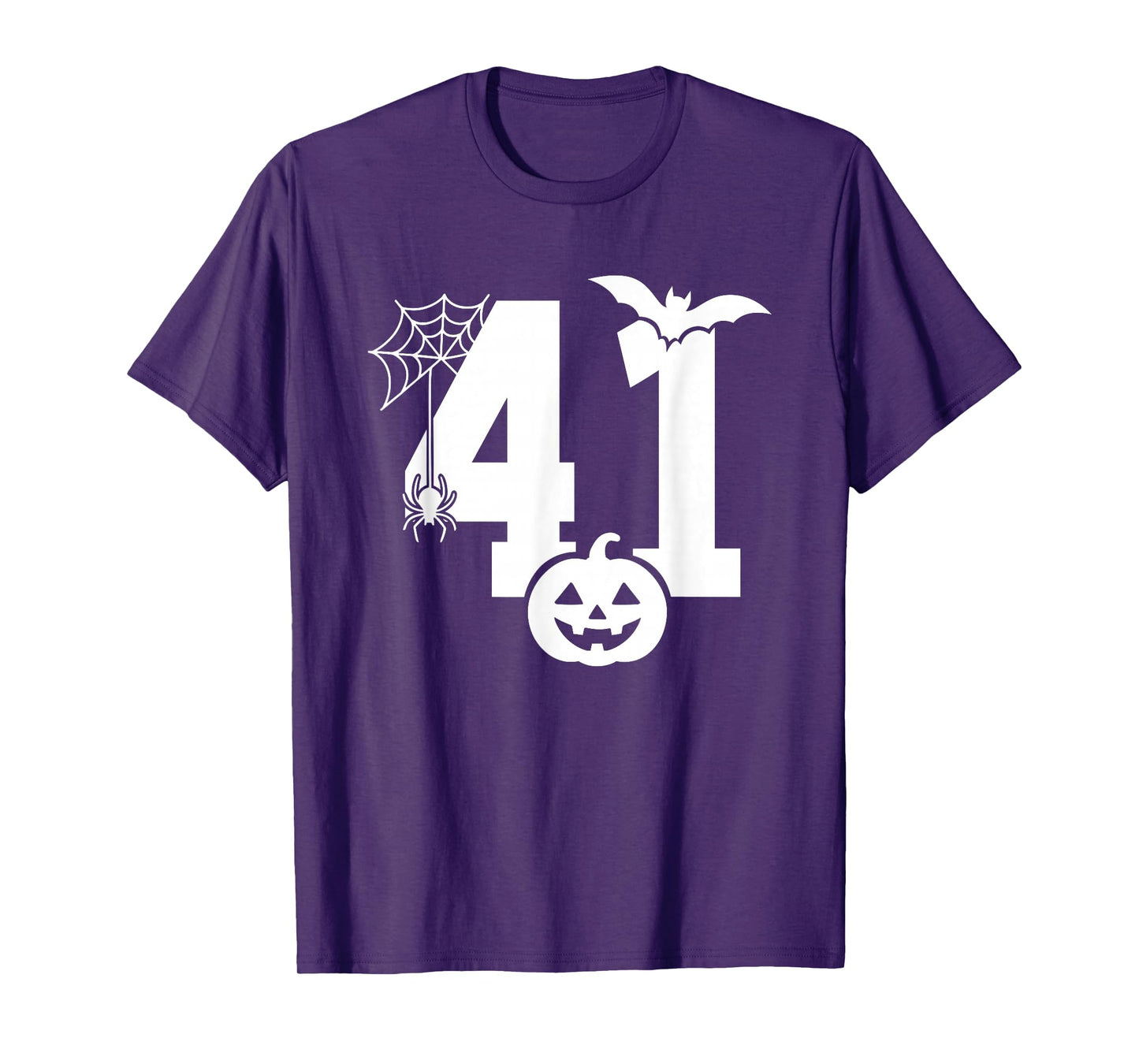 Funny Halloween 41 Forty One Four Meme Gen Alpha Slang T-Shirt
