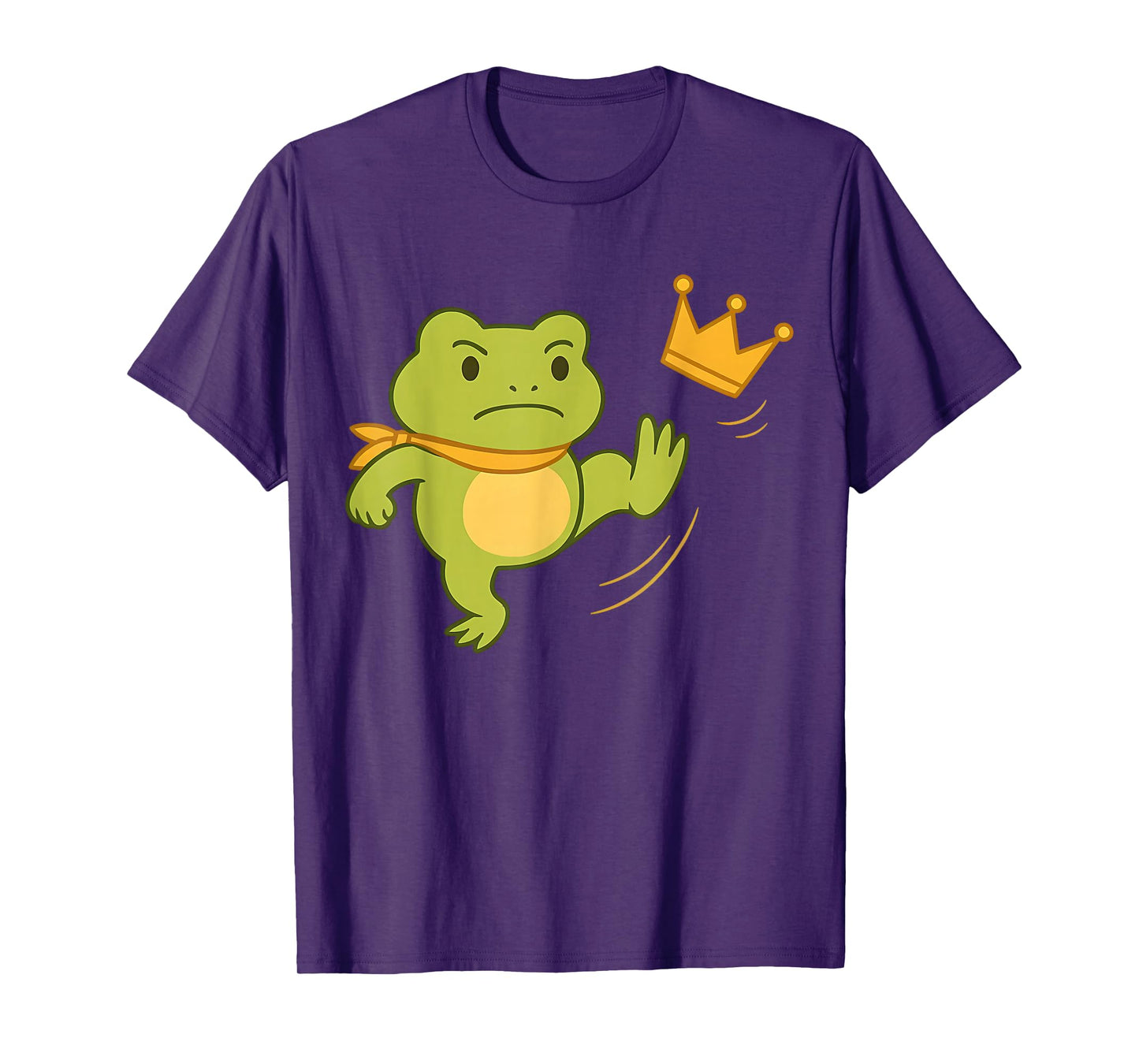 Frogs Against Fascism Frog No King T-Shirt