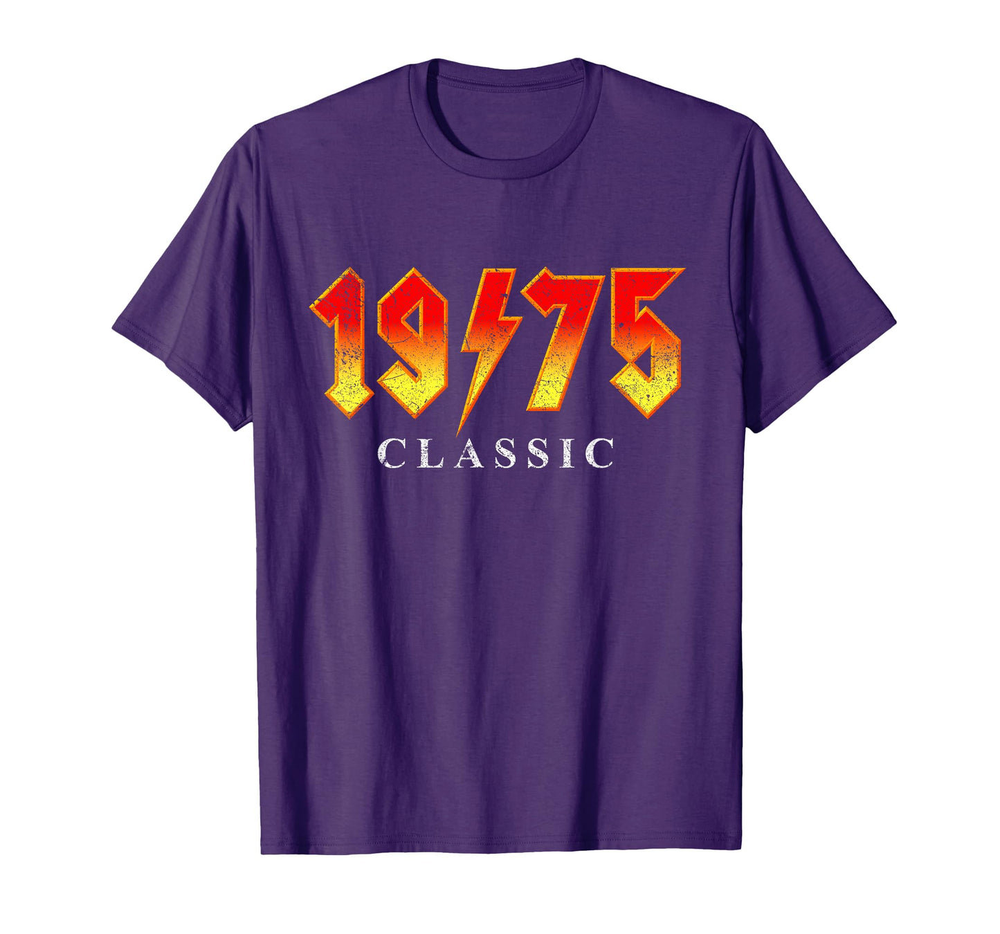 Vintage 1975 Classic Rock Legend 50 Year Old 50th Birthday T-Shirt