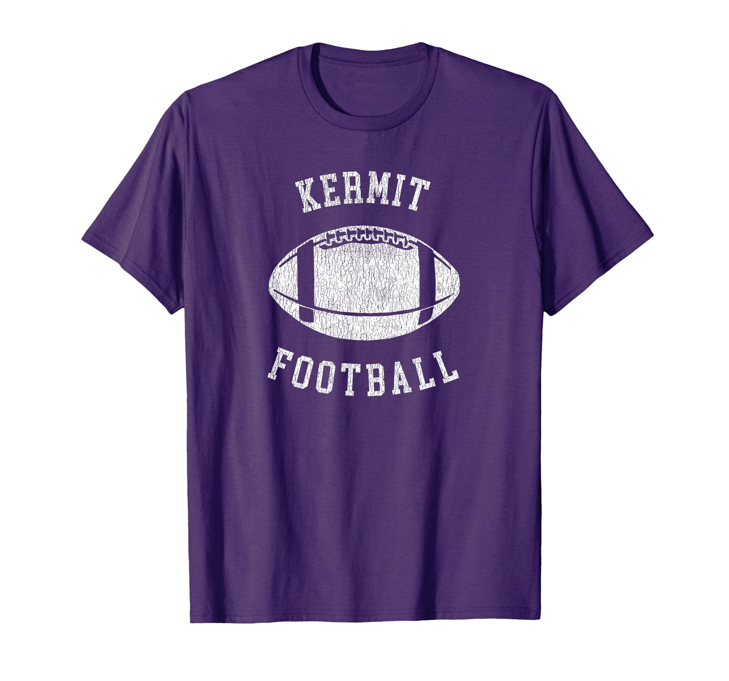 Kermit Football Distressed Vintage 80's Throwback Classic T-Shirt