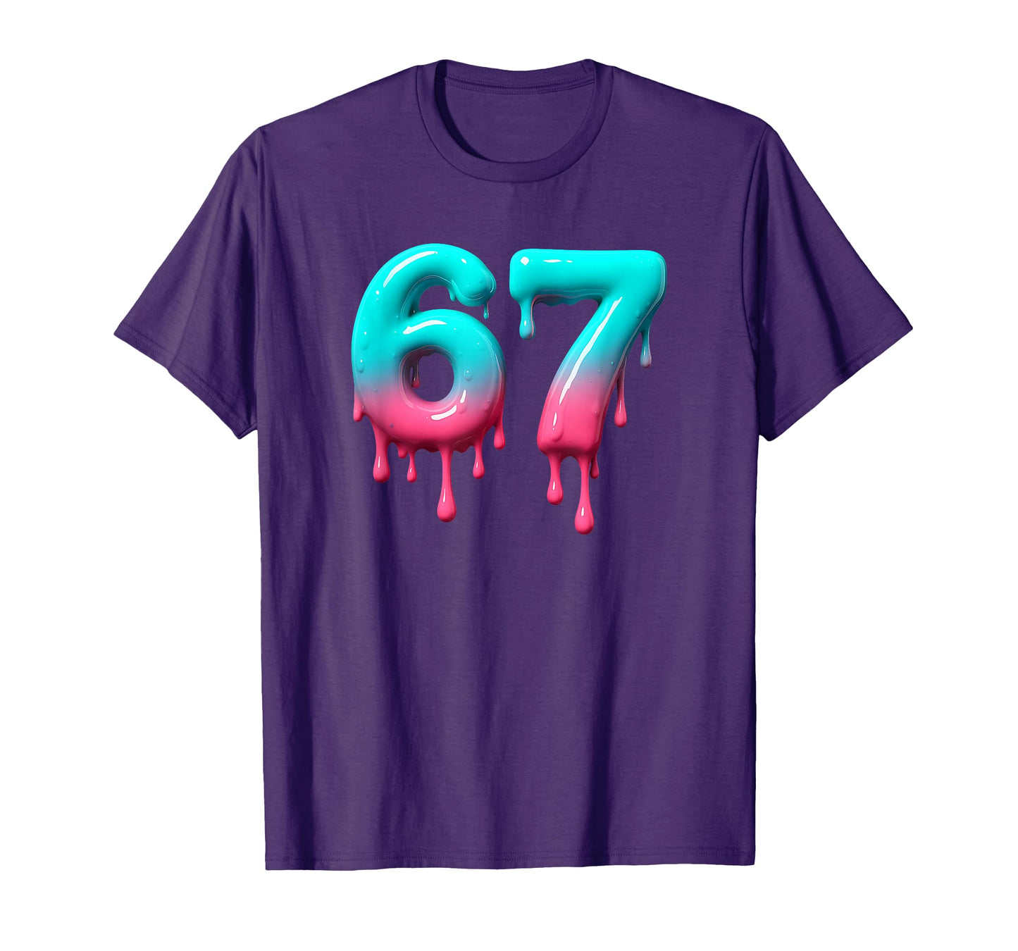 Six Seven 67 Meme for Gen Alpha Kids and Adults 6 7 T-Shirt