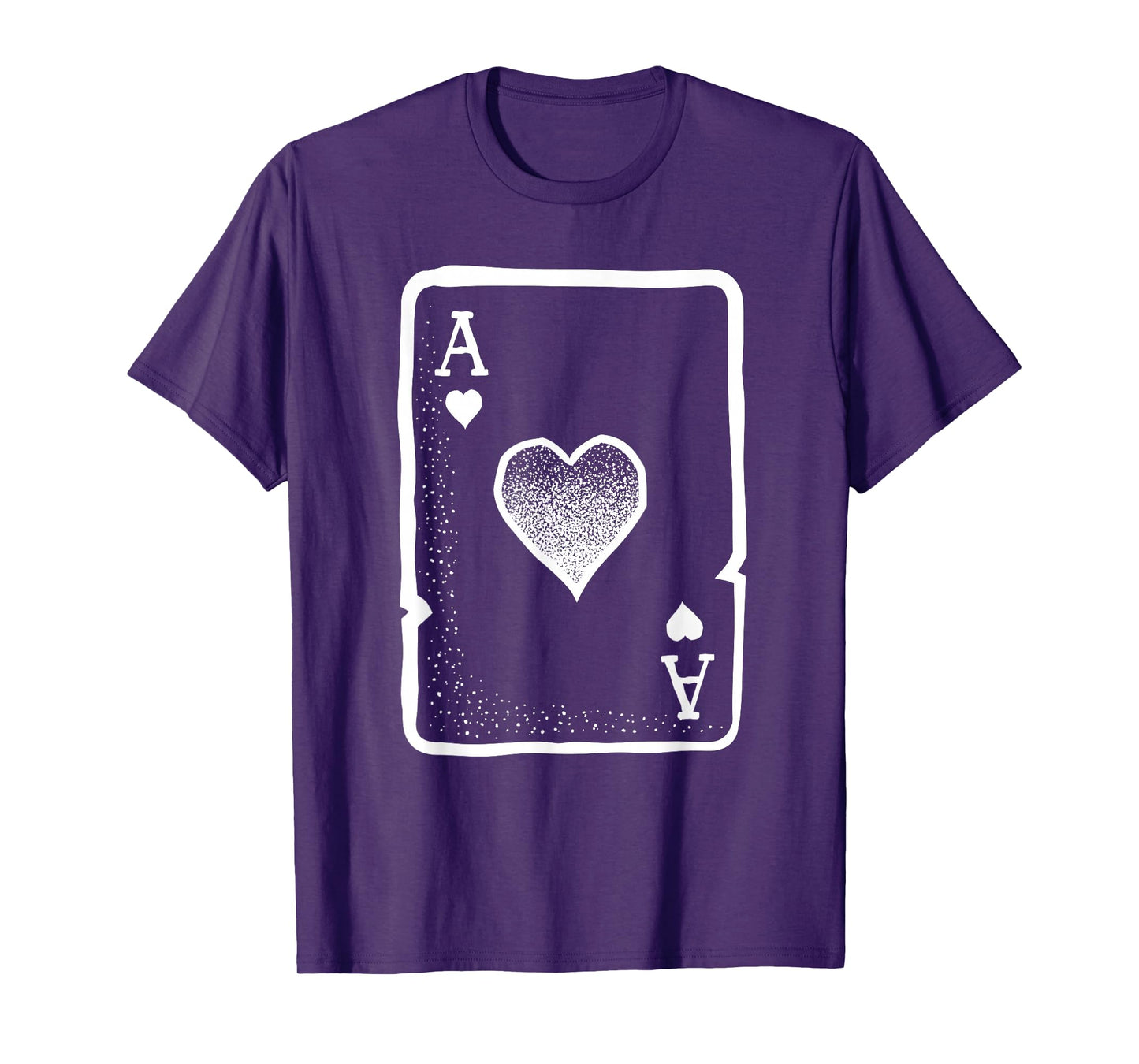 Ace Of Hearts Playing Cards Poker Halloween Costume T Shirt T-Shirt