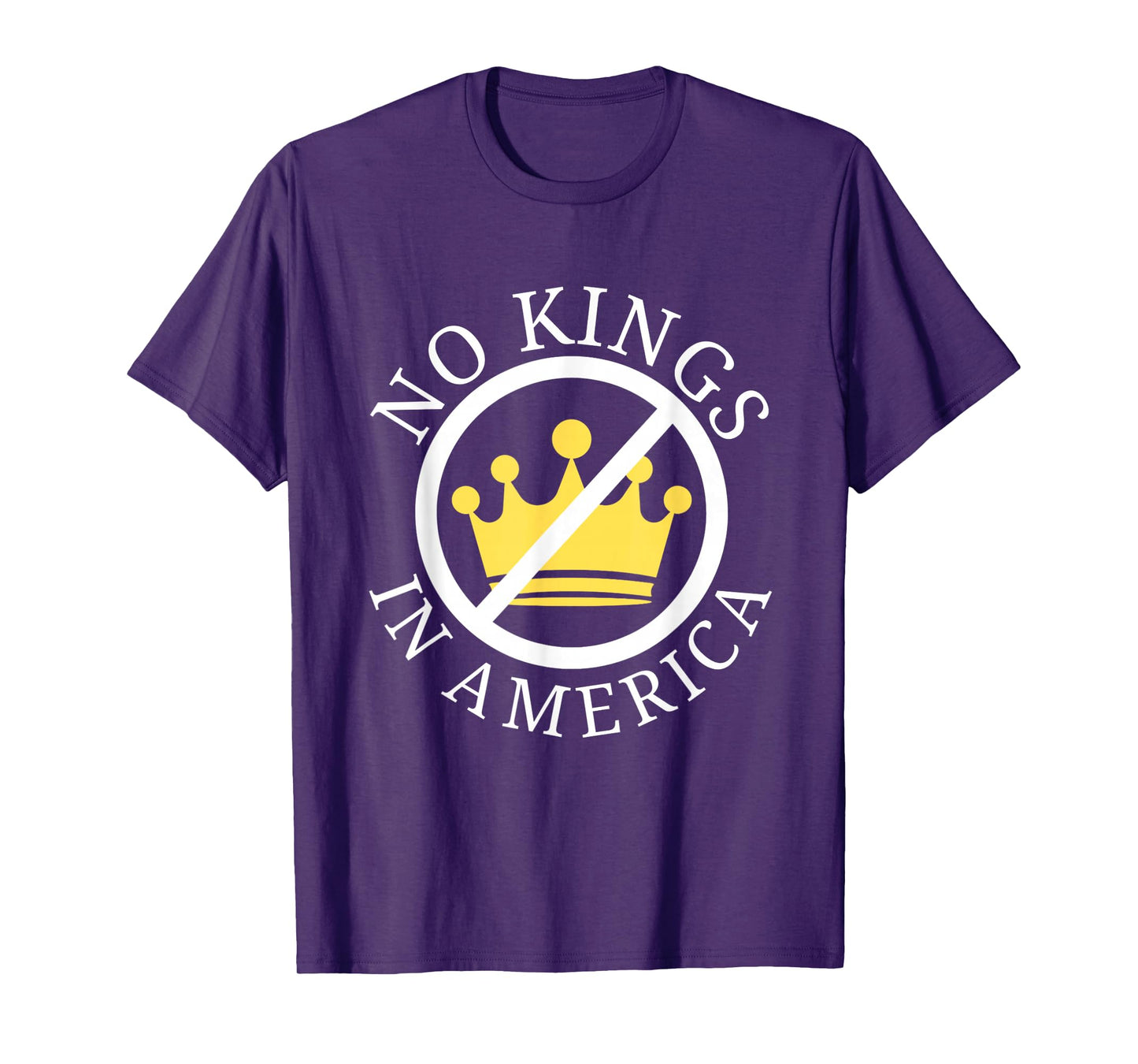 No Kings In America Democracy Court Ruling Saying T-Shirt
