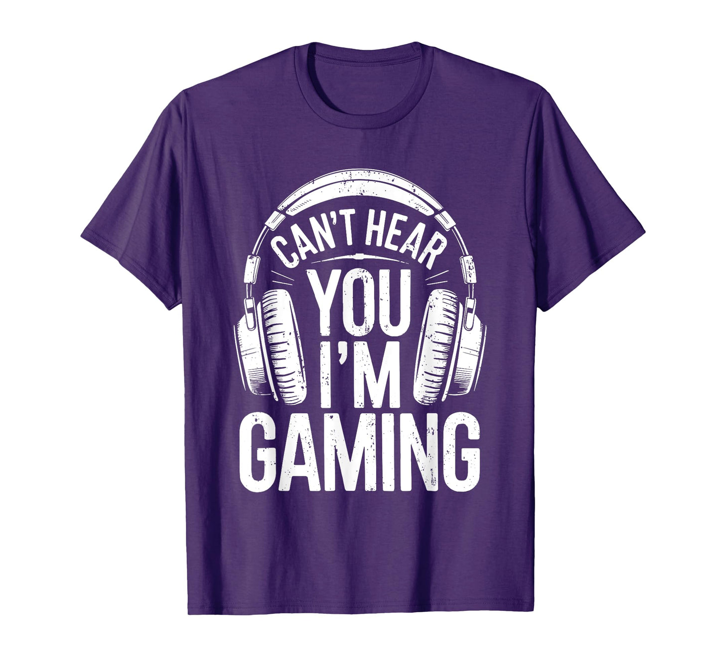 Can't Hear You I'm Gaming Shirt Men Women Kids Video Gamer T-Shirt