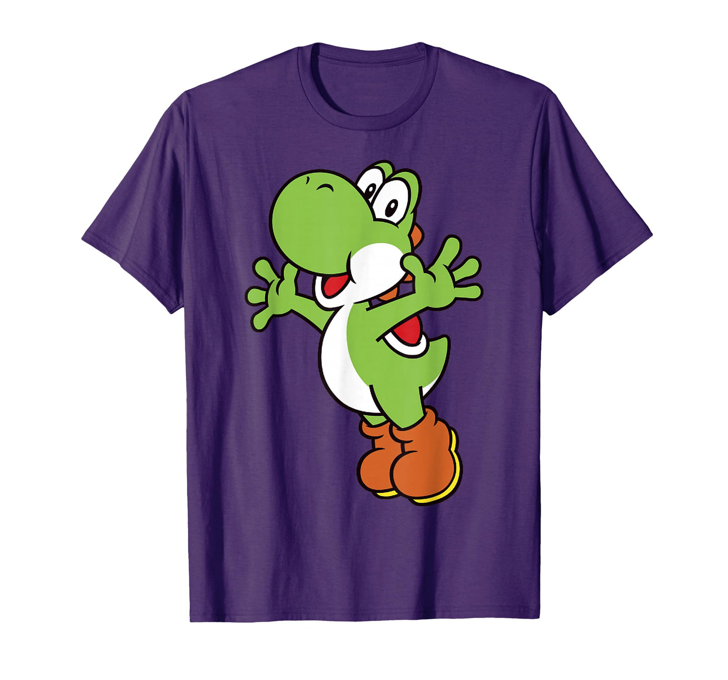 Super Mario Yoshi Classic Jump Portrait T-Shirt